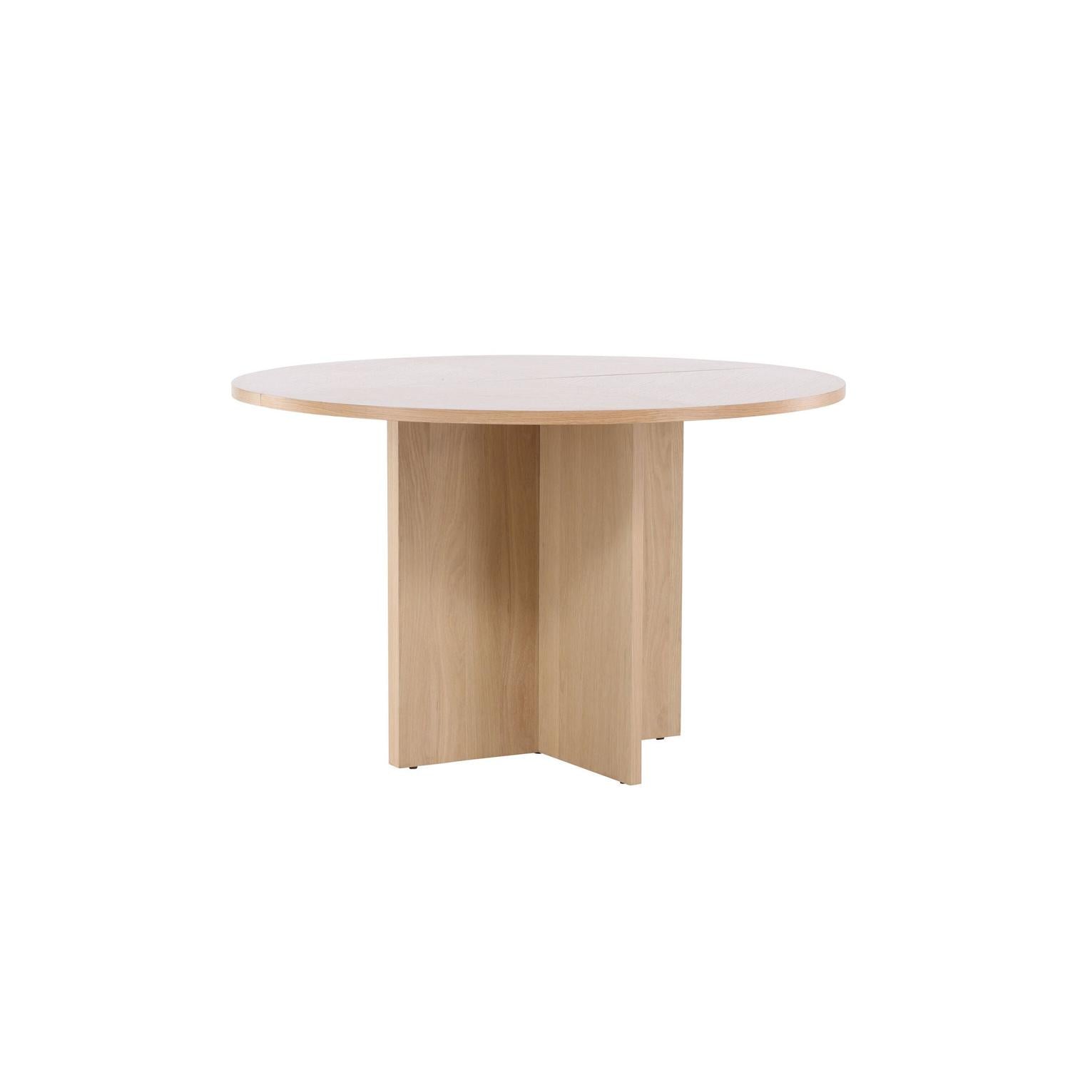 Esstisch Strada ausziehbar 120/170*120cm - Hellbraun-Esstisch ausziehbar-Venture Home-le canapé