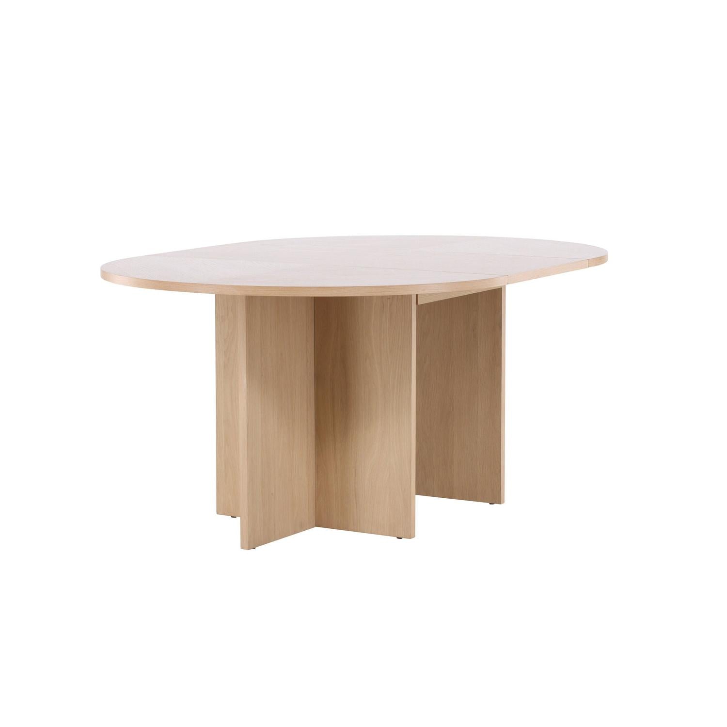 Esstisch Strada ausziehbar 120/170*120cm - Hellbraun-Esstisch ausziehbar-Venture Home-le canapé