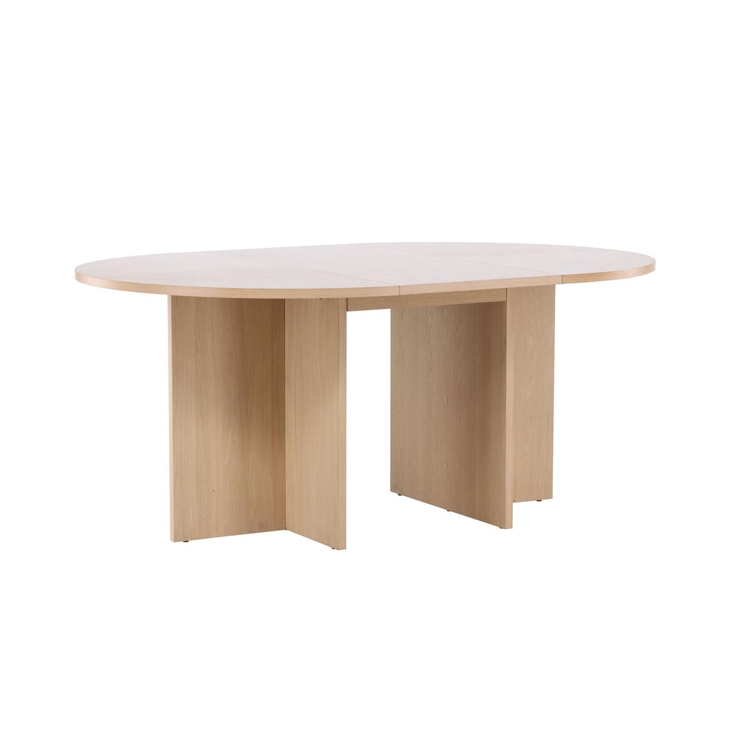 Esstisch Strada ausziehbar 120/170*120cm - Hellbraun-Esstisch ausziehbar-Venture Home-le canapé