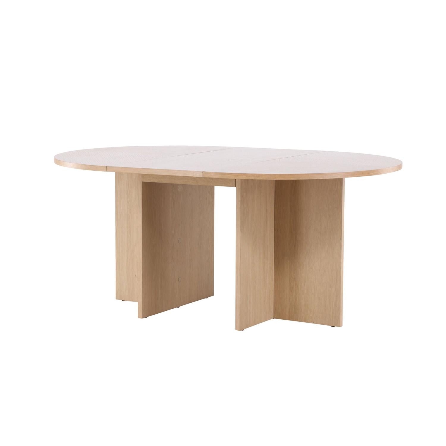 Esstisch Strada ausziehbar 120/170*120cm - Hellbraun-Esstisch ausziehbar-Venture Home-le canapé