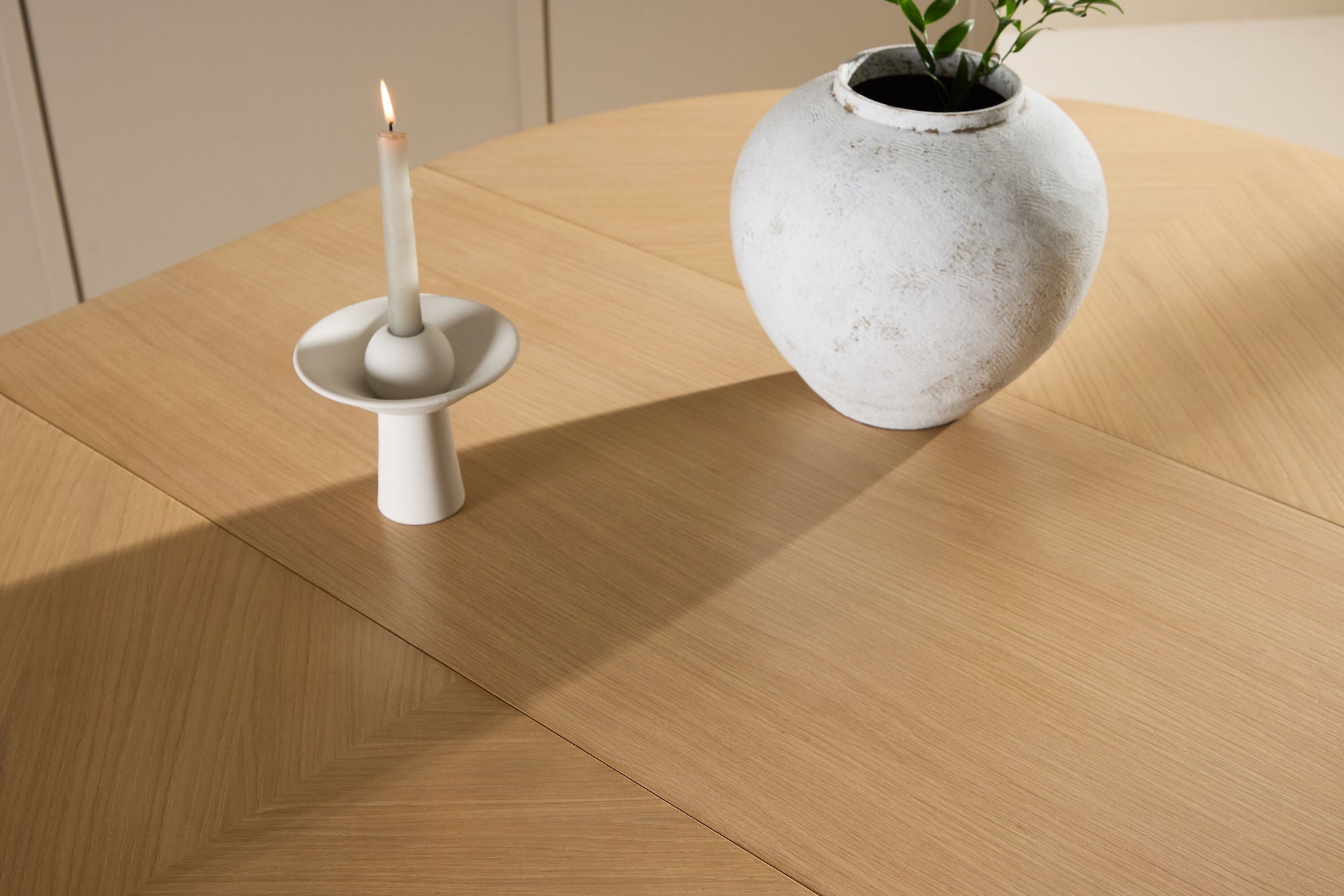 Esstisch Strada ausziehbar 120/170*120cm - Hellbraun-Esstisch ausziehbar-Venture Home-le canapé