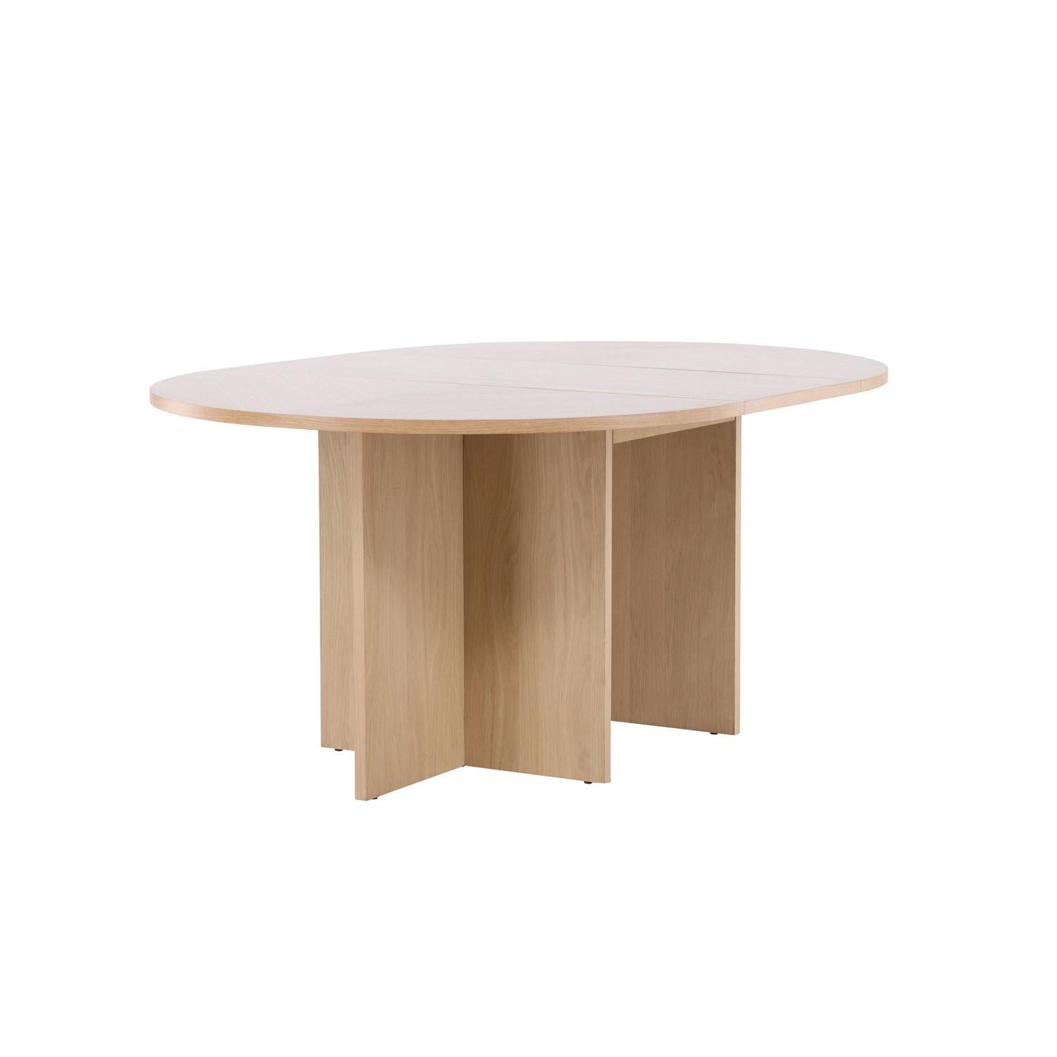 Esstisch Strada ausziehbar 120/170*120cm - Hellbraun-Esstisch ausziehbar-Venture Home-le canapé