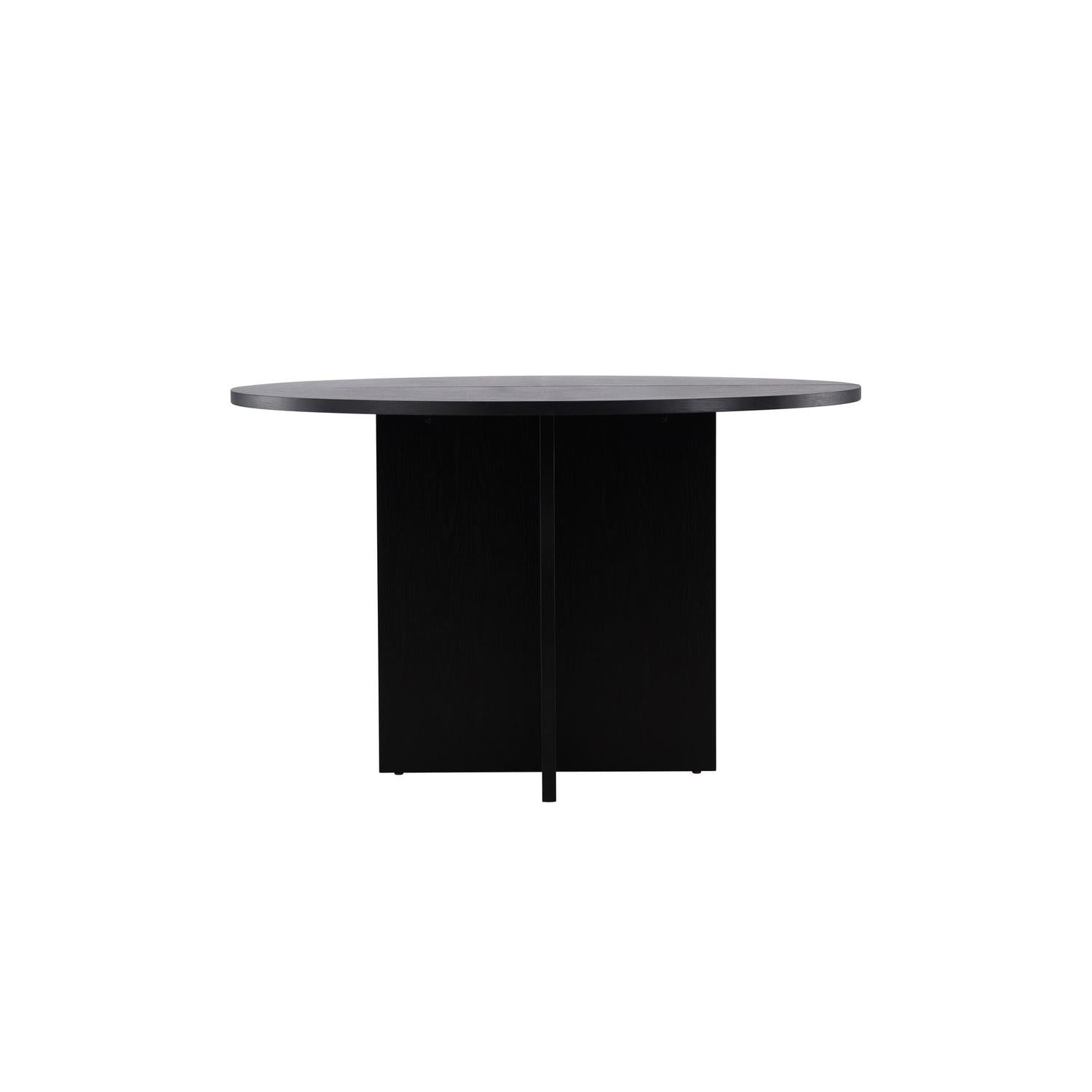 Esstisch Strada ausziehbar aus Holzwerkstoff 120-170x74 cm - Schwarz-Esstisch ausziehbar-Venture Home-le canapé