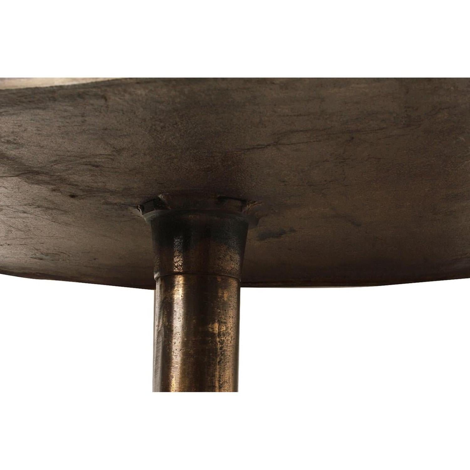 Esstisch Sycomore S - Aluminium-Esstisch Rund-Pole to Pole-le canapé