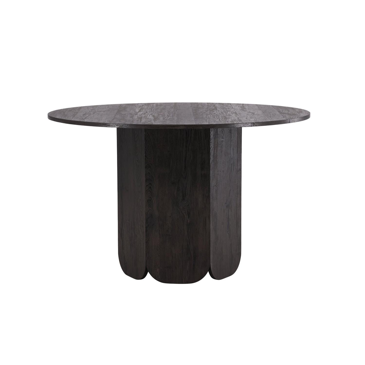 Esstisch Tekla Ø120cm - Schwarz-Esstisch Rund-Venture Home-le canapé