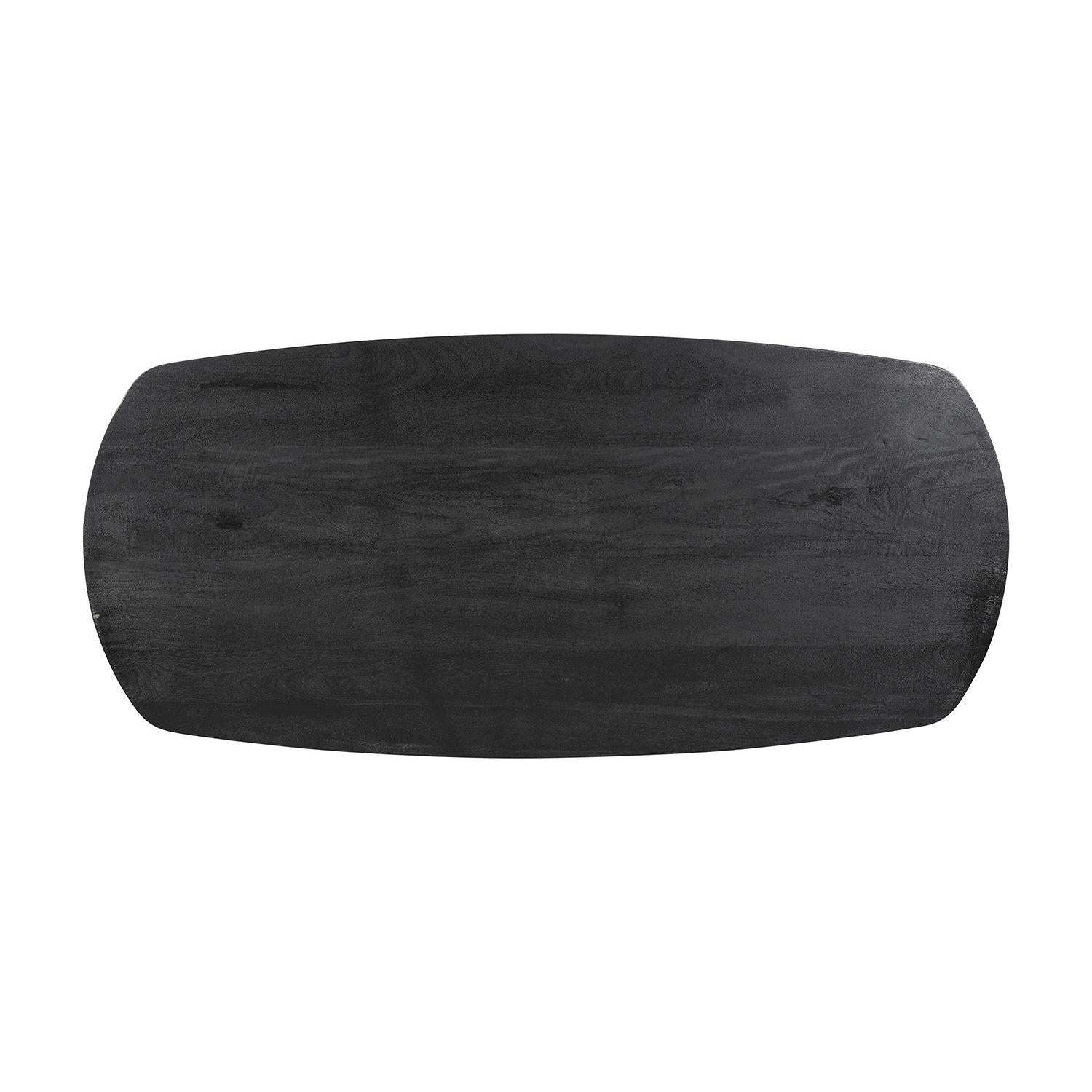 Esstisch Tommy 220cm Oval - Schwarz-Esstisch Oval-Rousseau-le canapé