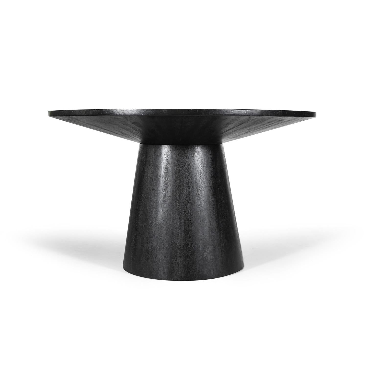 Esstisch Tommy Ø130cm - Schwarz-Esstisch Rund-Rousseau-le canapé