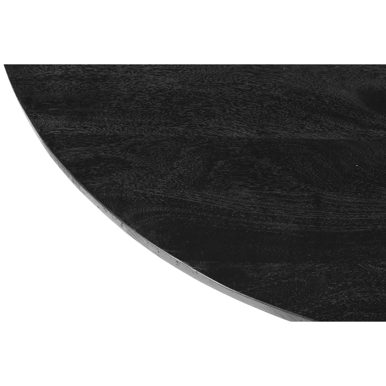 Esstisch Tommy Ø130cm - Schwarz-Esstisch Rund-Rousseau-le canapé