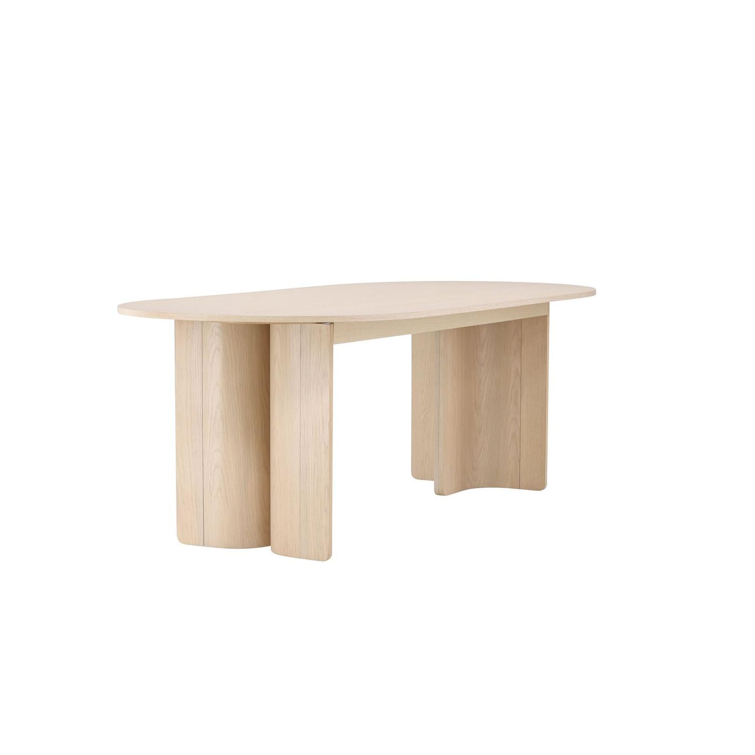 Esstisch Tyresö 220cm - Hellbraun-Esstisch Oval-Vind-le canapé