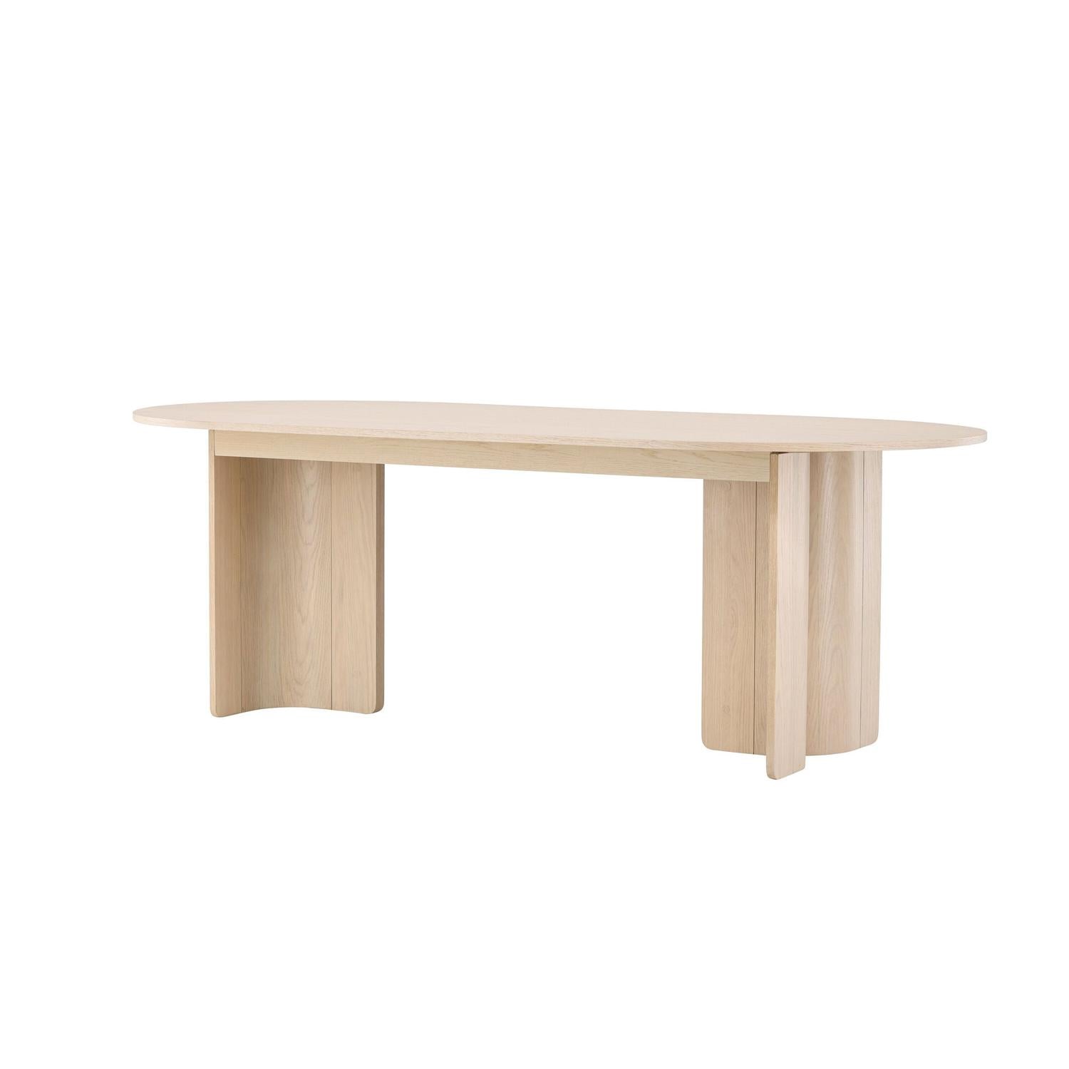 Esstisch Tyresö 220cm - Hellbraun-Esstisch Oval-Vind-le canapé