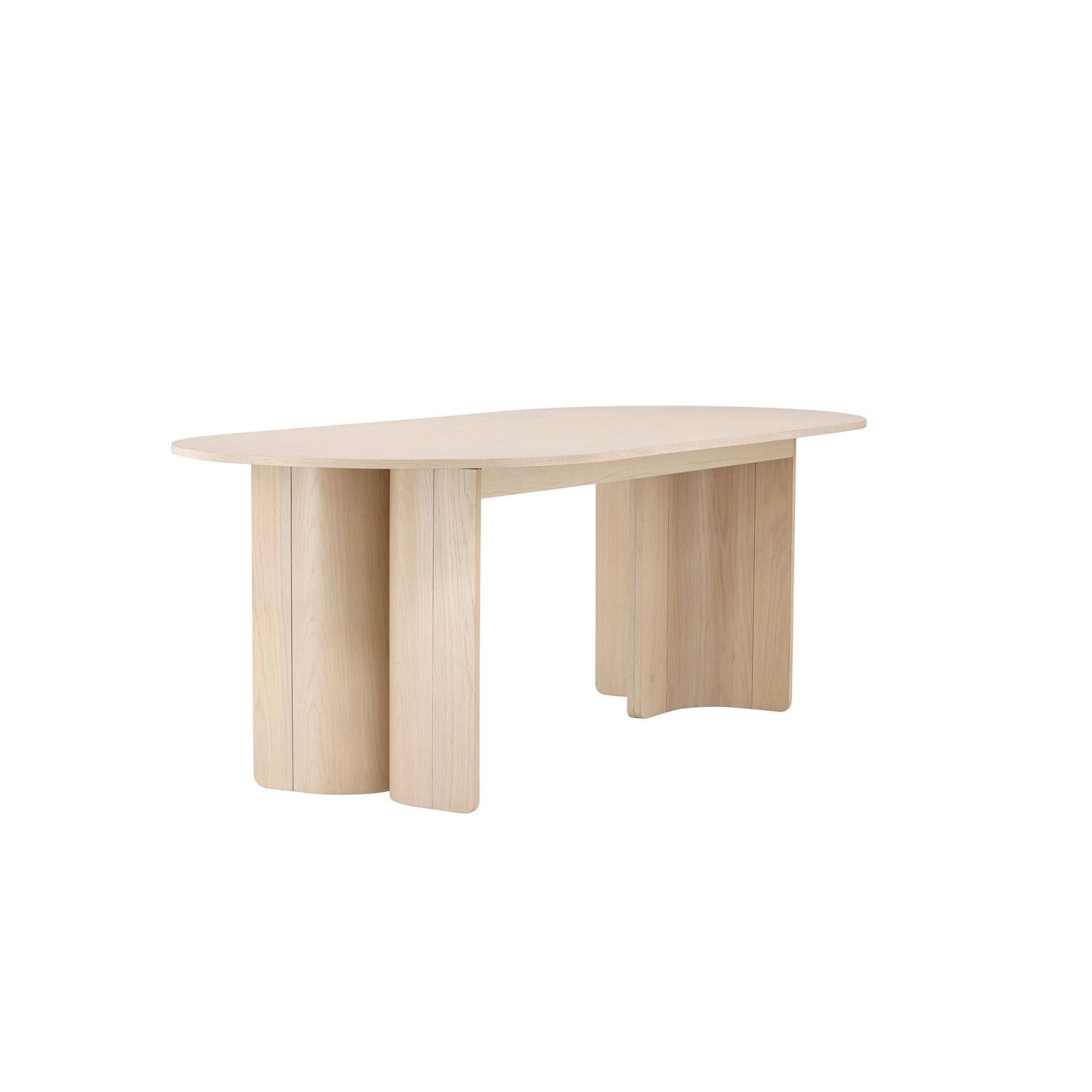 Esstisch Tyresö 220cm - Hellbraun-Esstisch Oval-Vind-le canapé