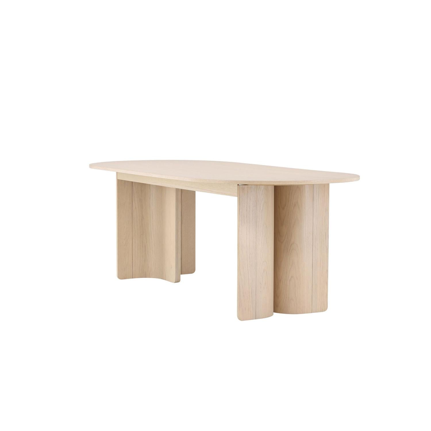 Esstisch Tyresö 220cm - Hellbraun-Esstisch Oval-Vind-le canapé