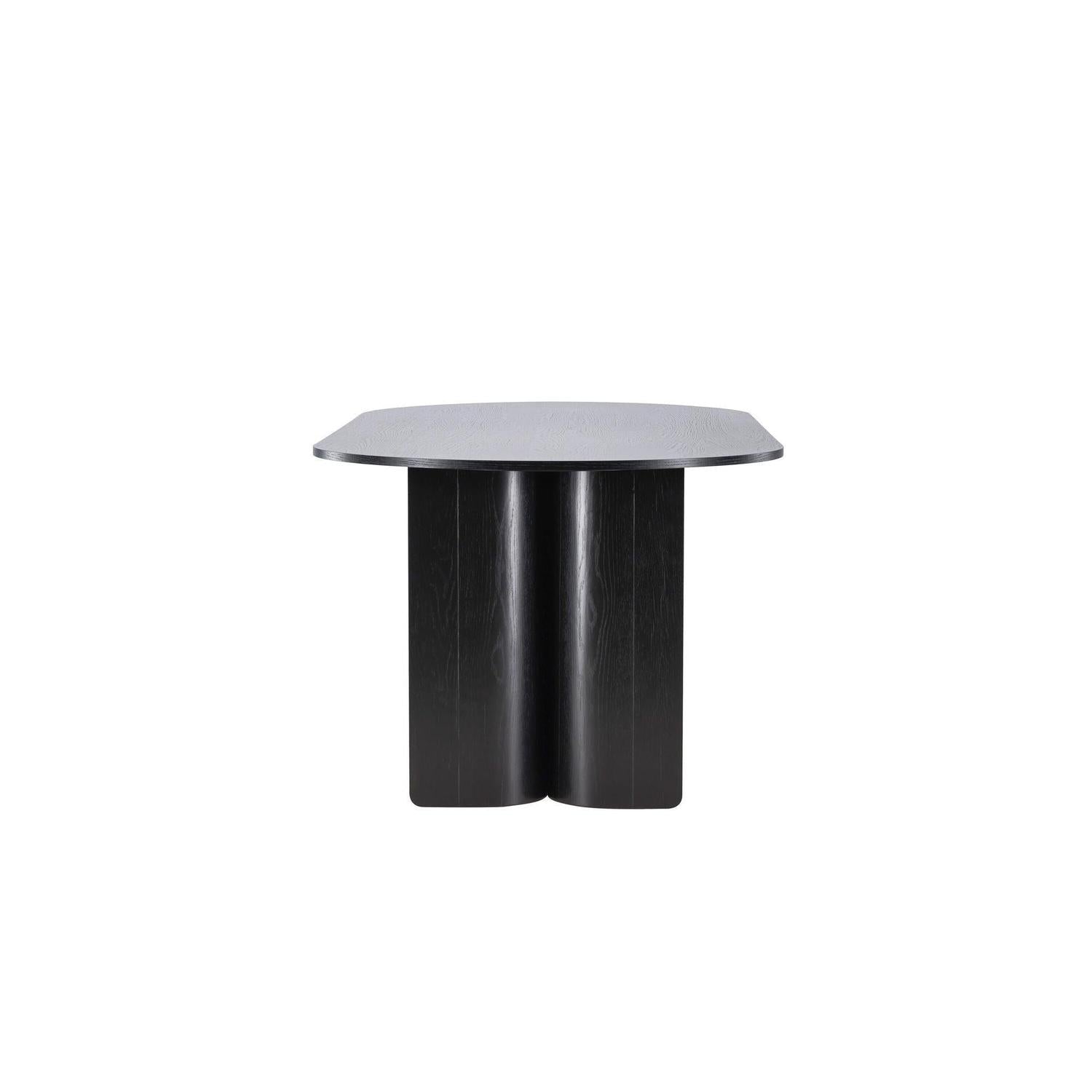 Esstisch Tyresö 220cm - Schwarz-Esstische Oval-Vind-le canapé