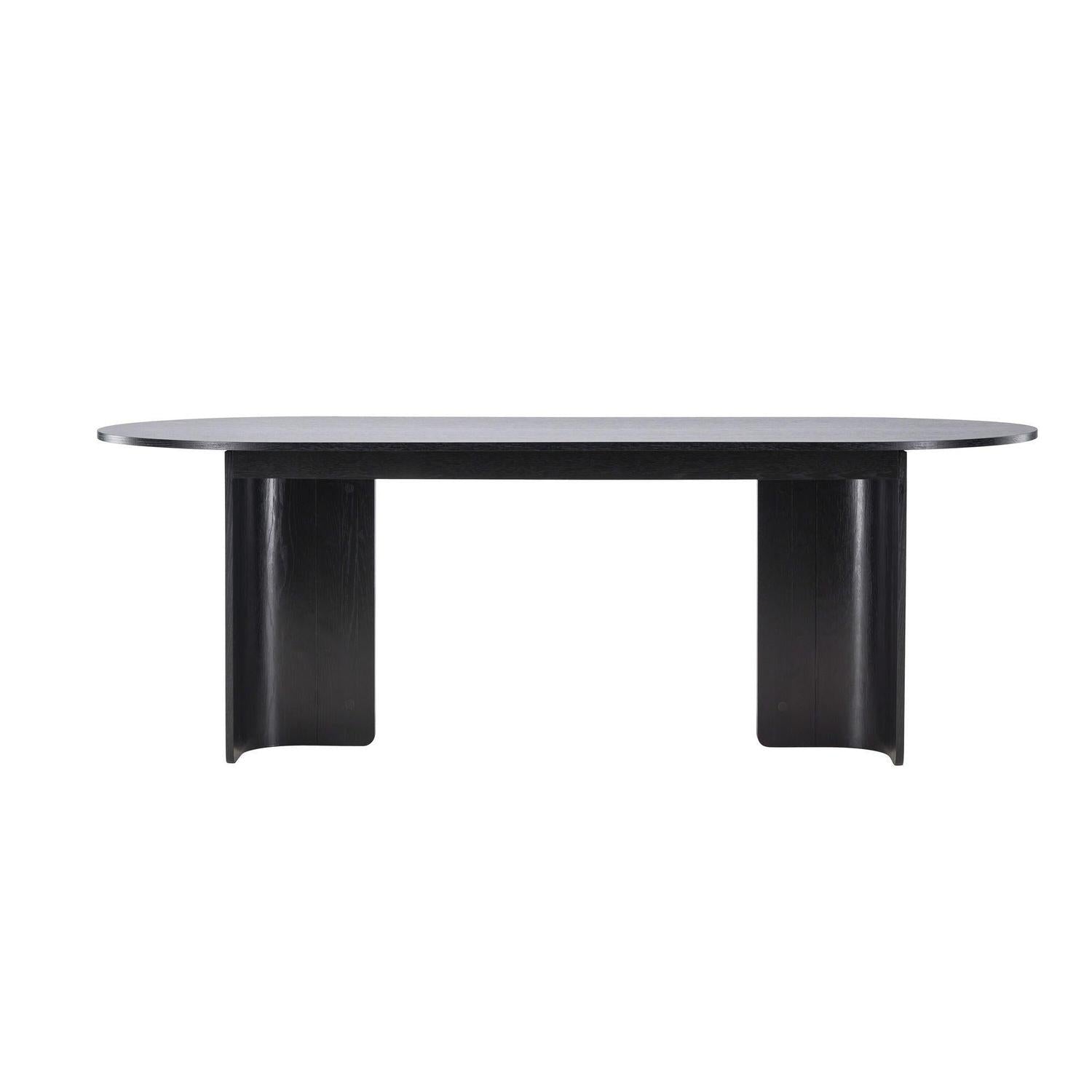 Esstisch Tyresö 220cm - Schwarz-Esstische Oval-Vind-le canapé