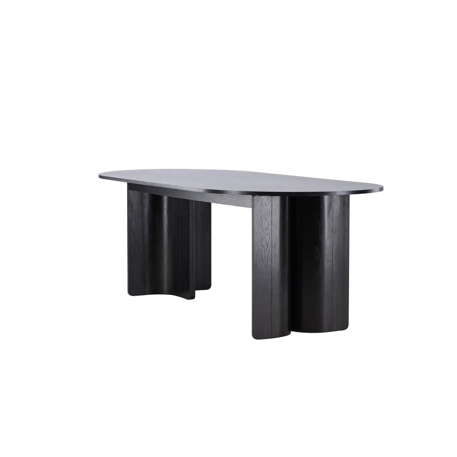 Esstisch Tyresö 220cm - Schwarz-Esstische Oval-Vind-le canapé
