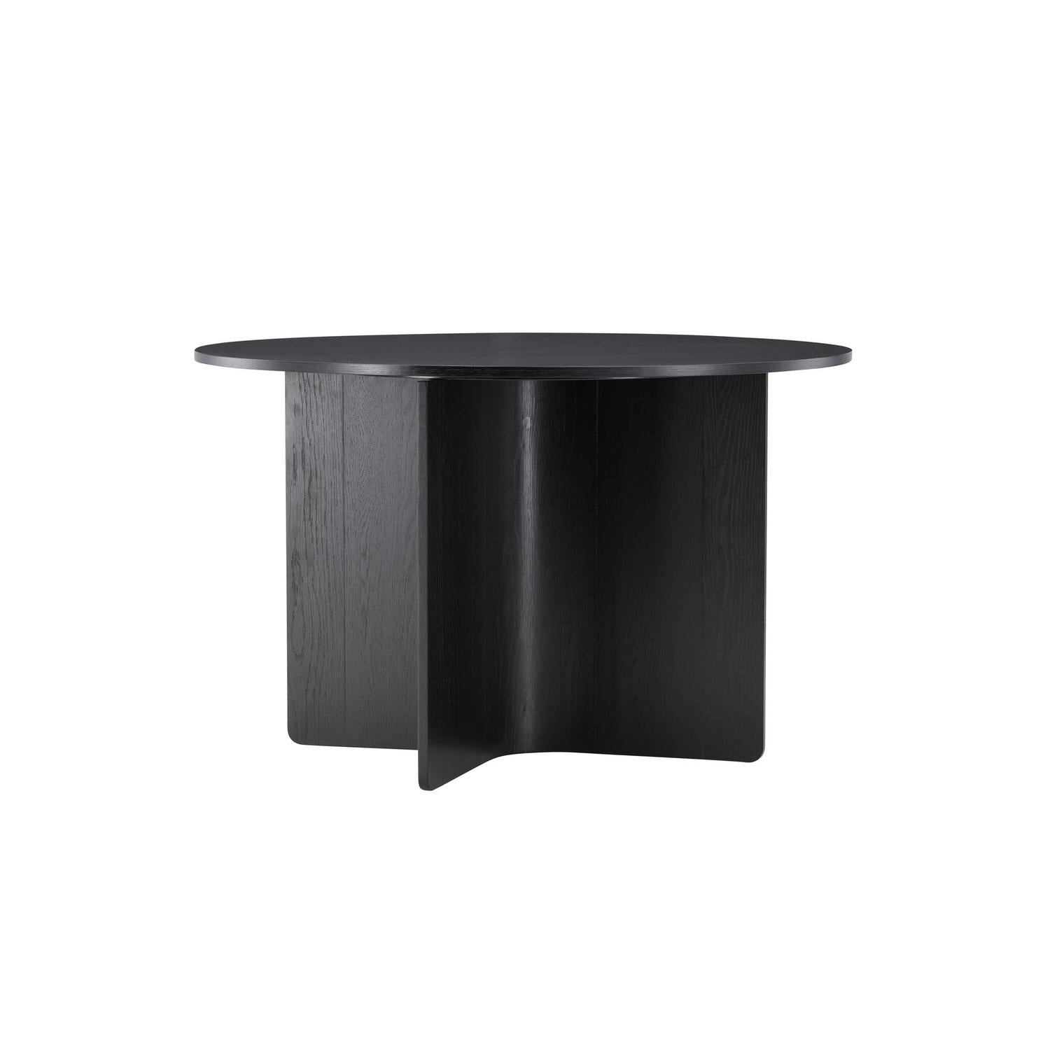 Vind Tyresö Dining Table ø120 - Black /-Vind-le canapé
