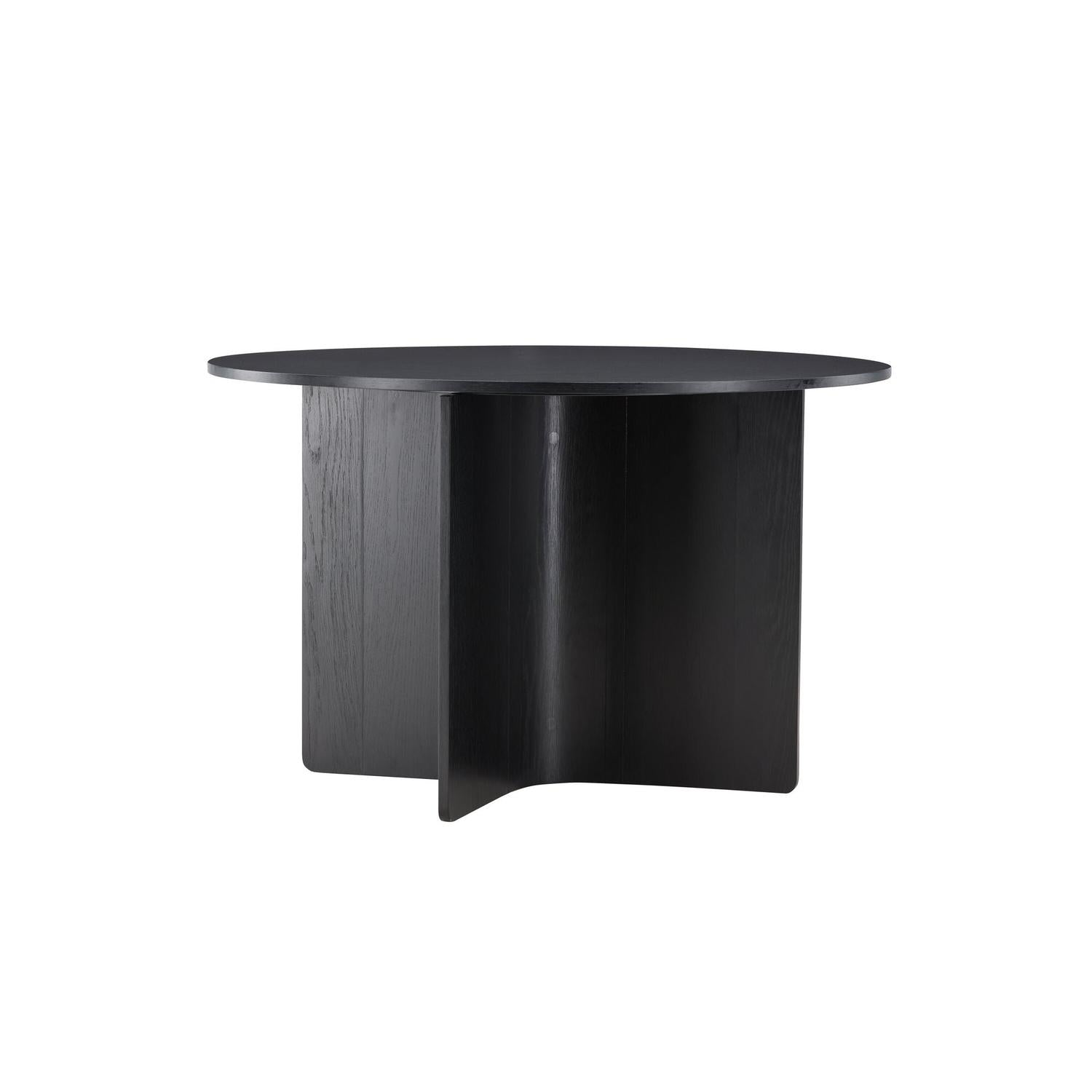 Vind Tyresö Dining Table ø120 - Black /-Vind-le canapé