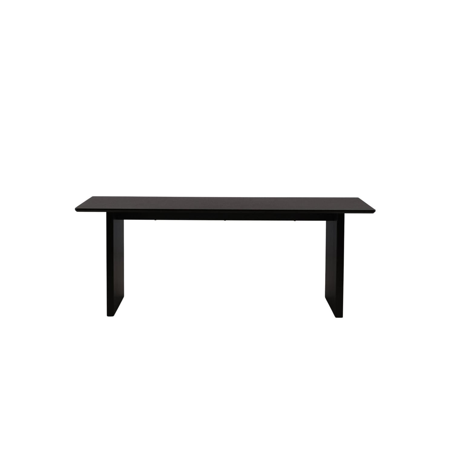 Esstisch Vail Rechteckig 200*100cm - Schwarz-Esstische Rechteckig-Venture Home-le canapé