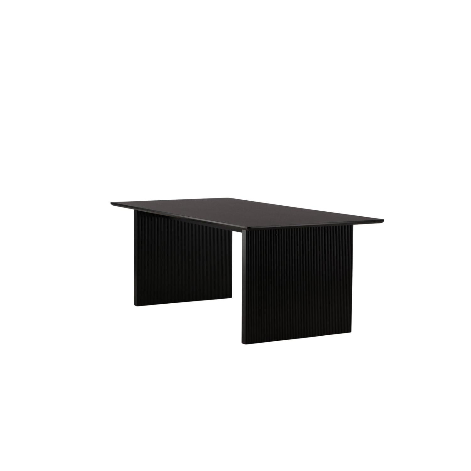 Esstisch Vail Rechteckig 200*100cm - Schwarz-Esstische Rechteckig-Venture Home-le canapé