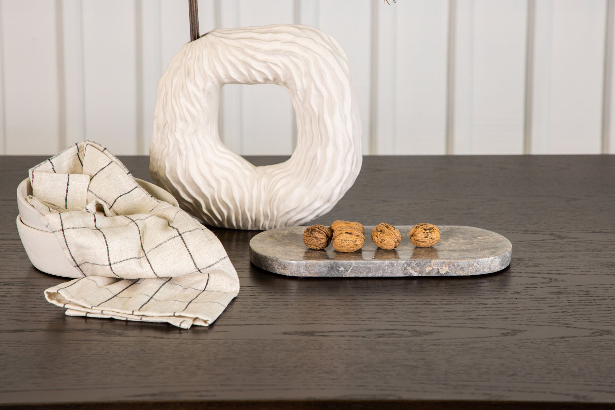 Esstisch Ystad 220cm mit Stahlgestell - Mokka/Schwarz-Esstisch Rechteckig-Venture Home-le canapé