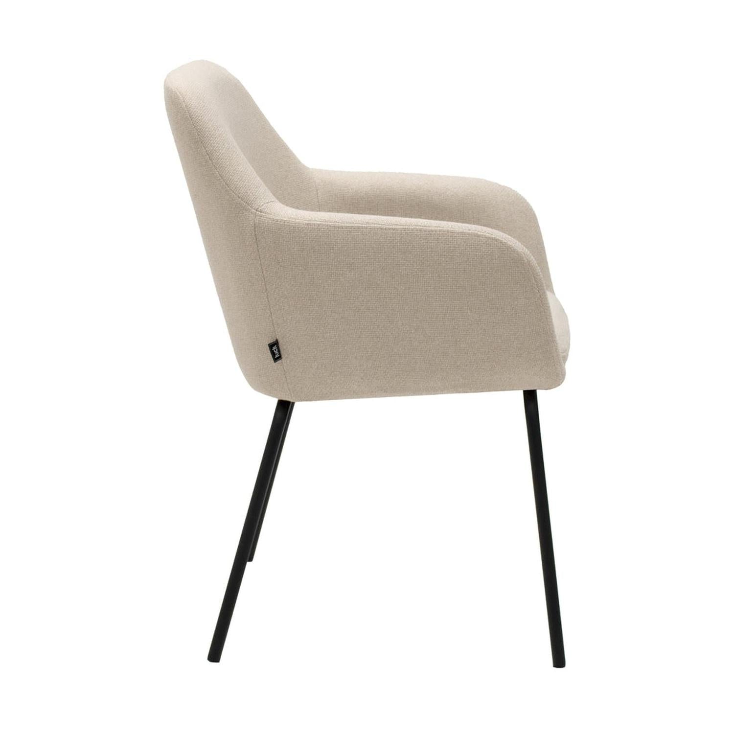 Esszimmerstuhl Daan - Beige-Esszimmerstuhl-Kick Collection-le canapé