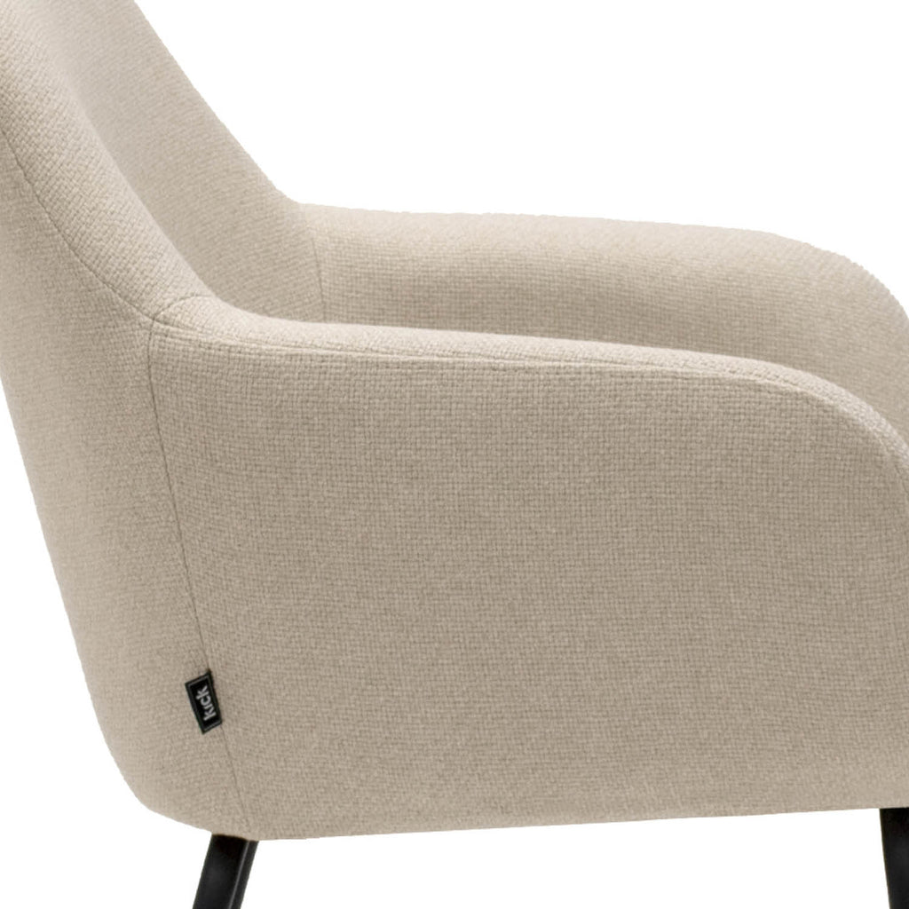 Esszimmerstuhl Daan - Beige-Esszimmerstuhl-Kick Collection-le canapé
