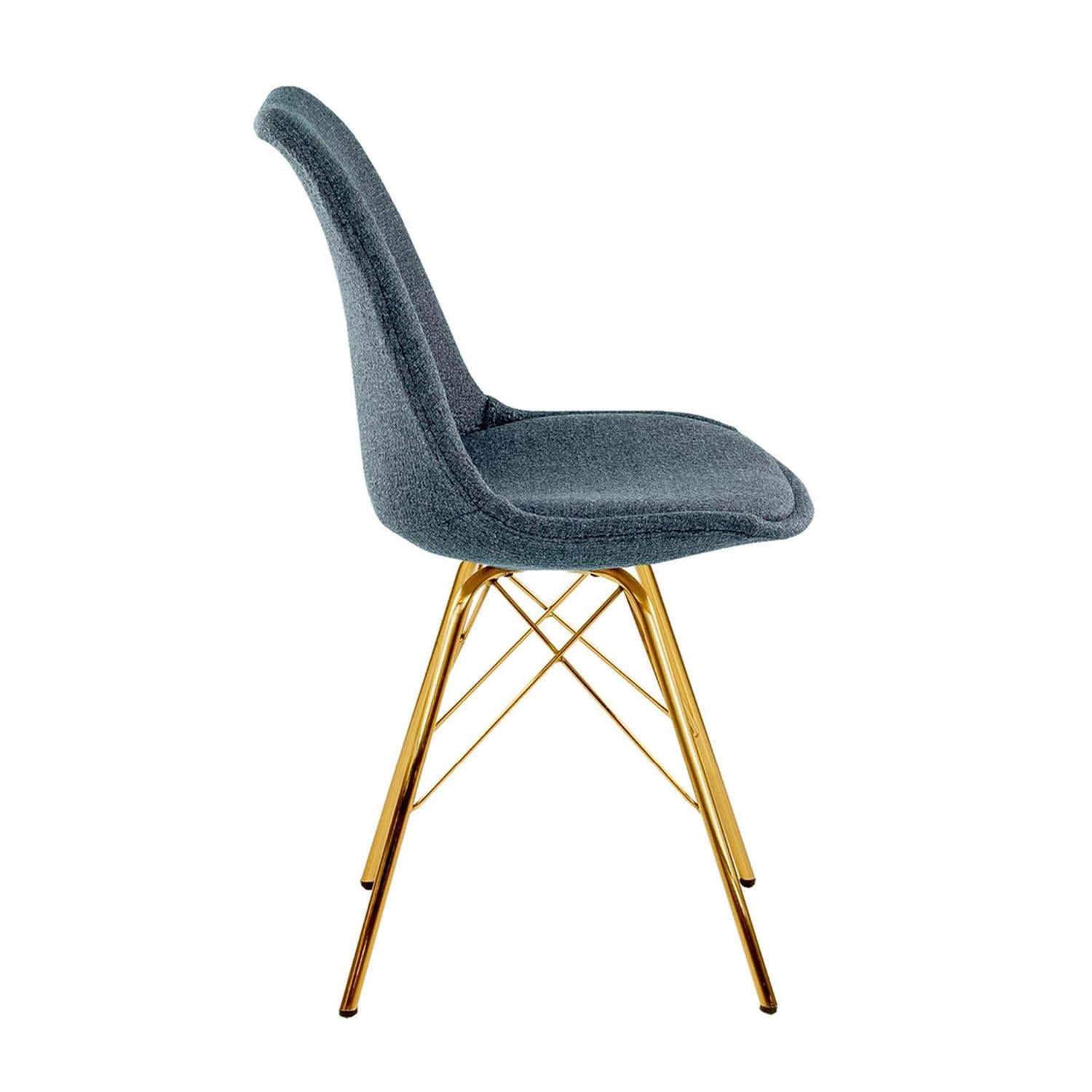 Esszimmerstuhl Jens - Blau-Esszimmerstühle-Kick Collection-le canapé