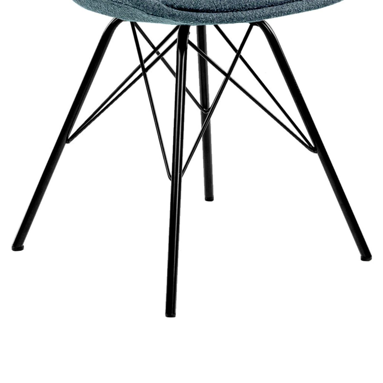 Esszimmerstuhl Jens - Blau-Esszimmerstühle-Kick Collection-le canapé