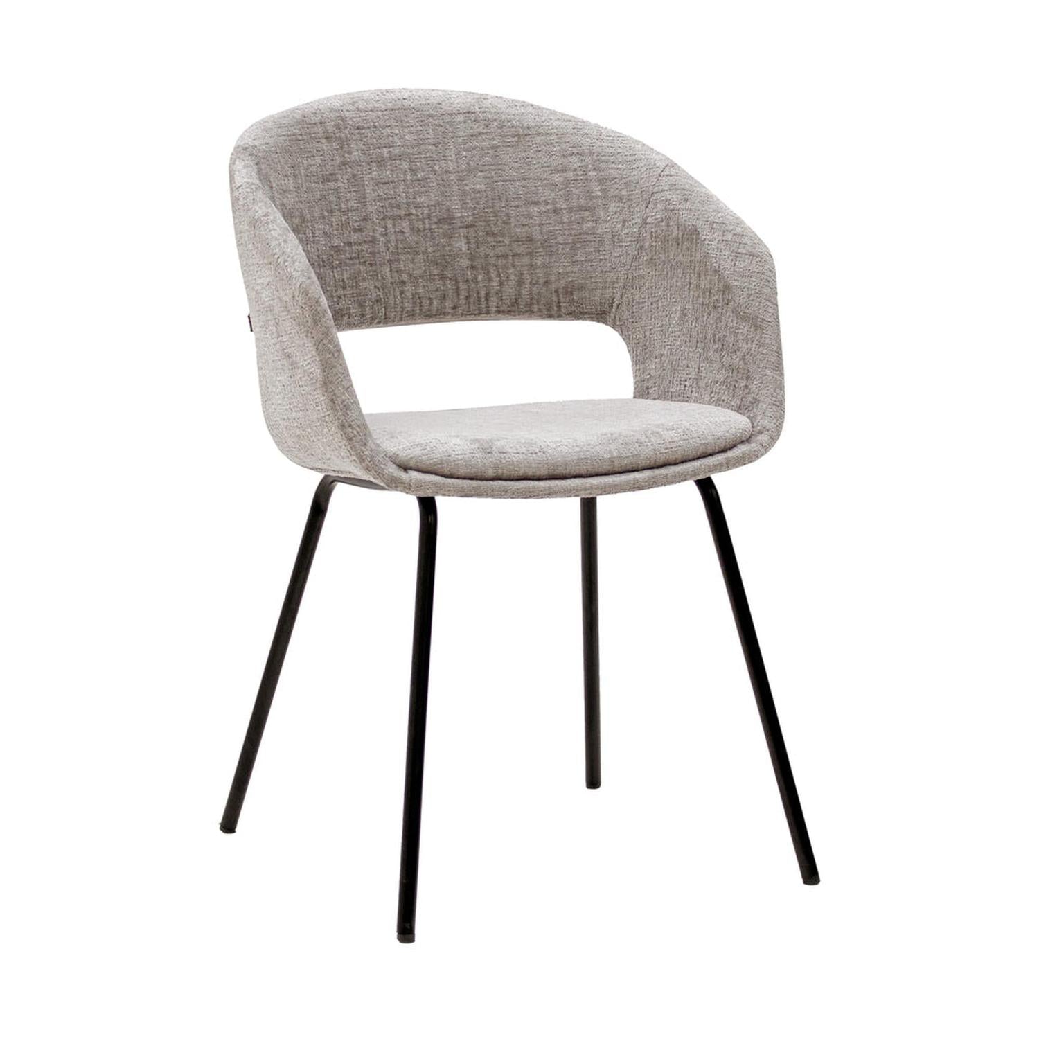 Esszimmerstuhl Mette - Grau-Esszimmerstühle-Kick Collection-le canapé