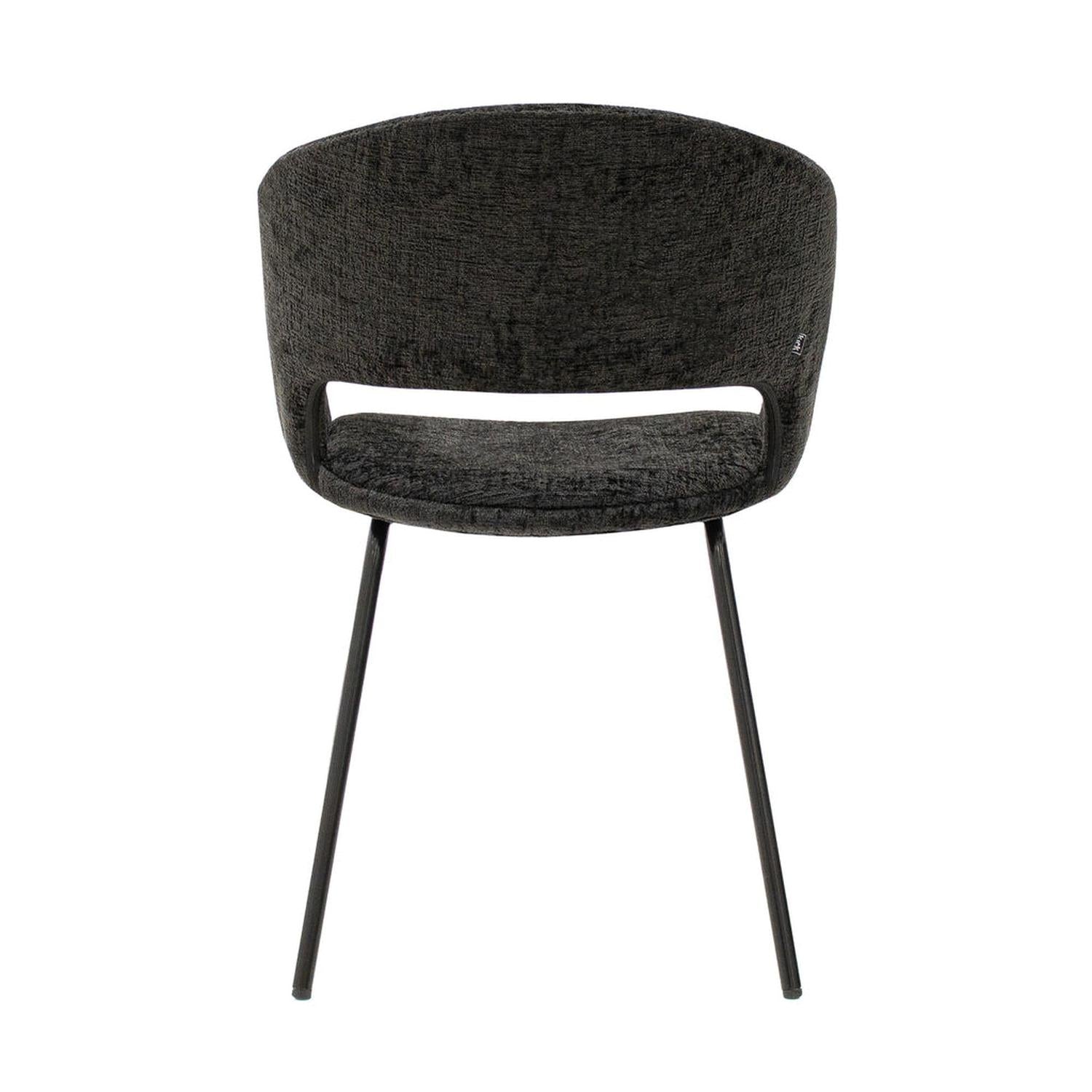 Esszimmerstuhl Mette - Schwarz-Esszimmerstuhl-Kick Collection-le canapé