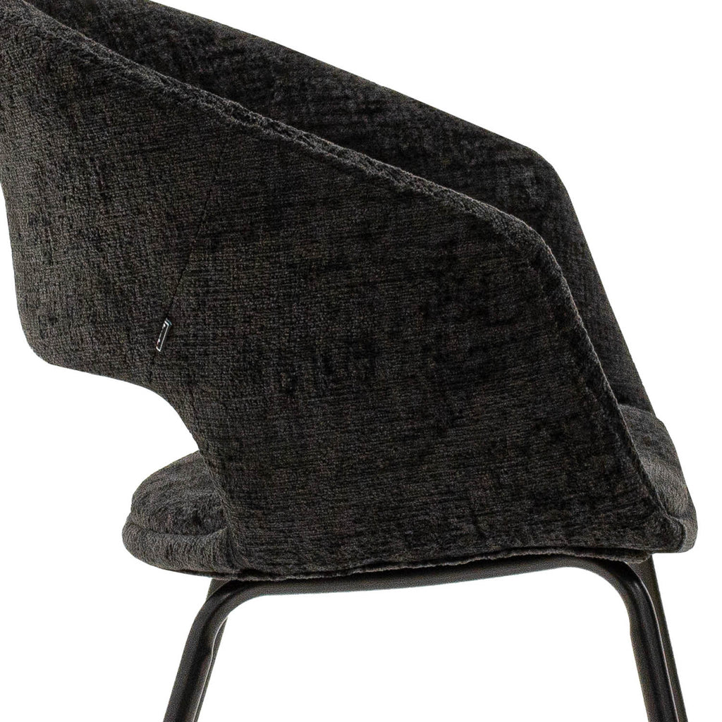 Esszimmerstuhl Mette - Schwarz-Esszimmerstühle-Kick Collection-le canapé