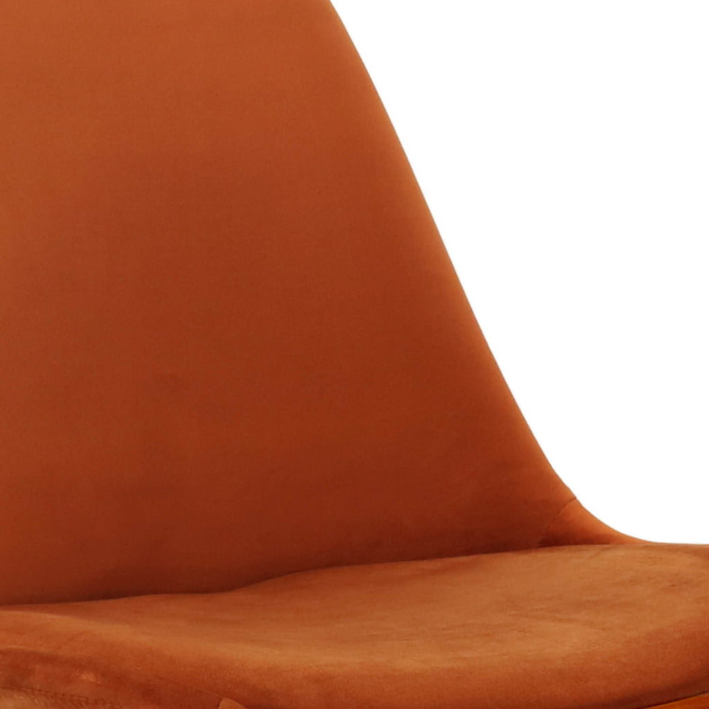 Esszimmerstuhl Velvet - Orange & Gold-Esszimmerstühle-Kick Collection-le canapé