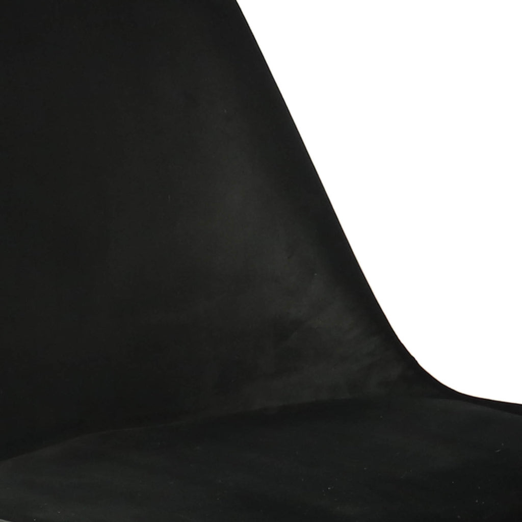 Esszimmerstuhl Velvet - Schwarz & Gold-Esszimmerstühle-Kick Collection-le canapé