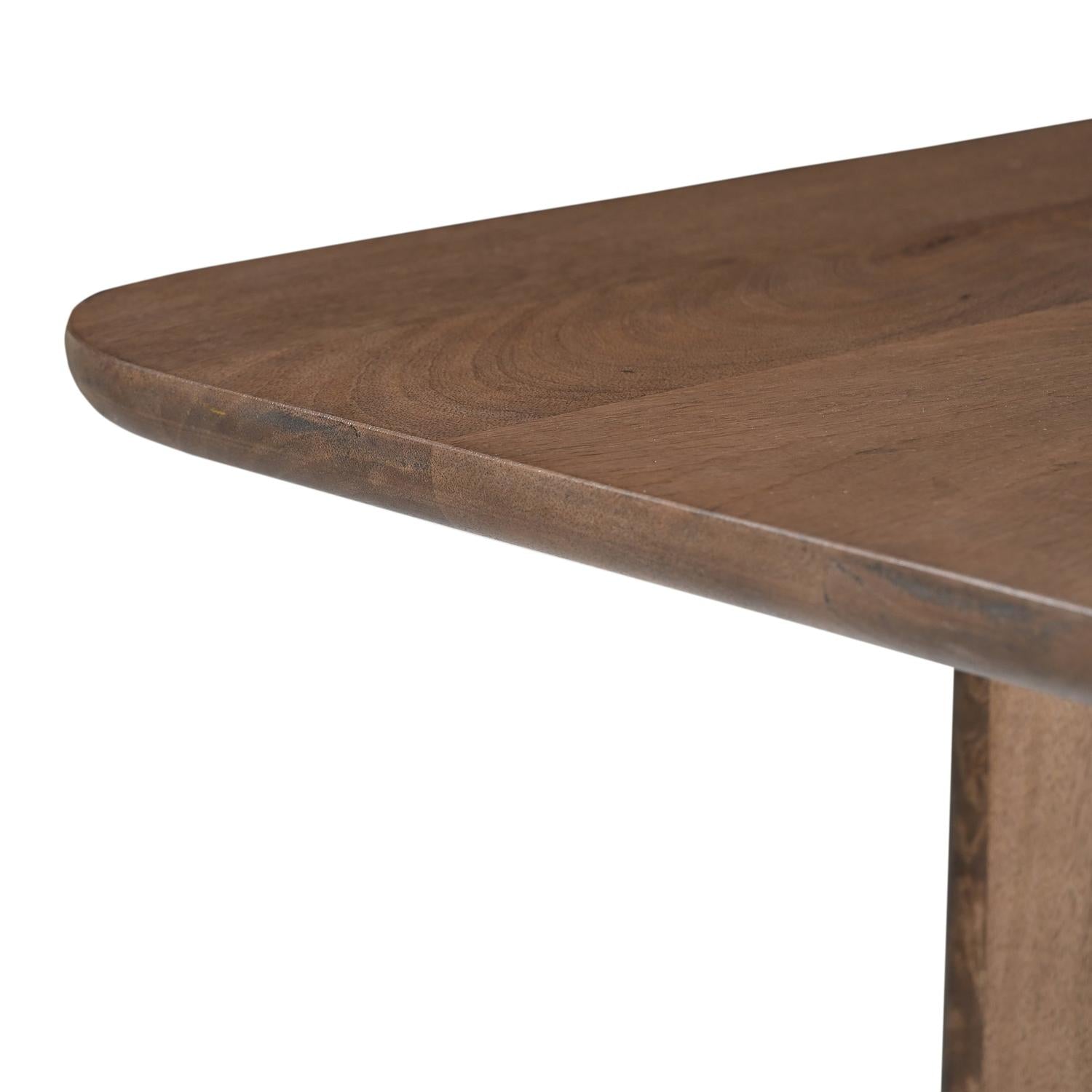 Esszimmertisch Jade aus Mangoholz 220cm - Dunkelbraun-Esstische Rechteckig-Benoa-le canapé
