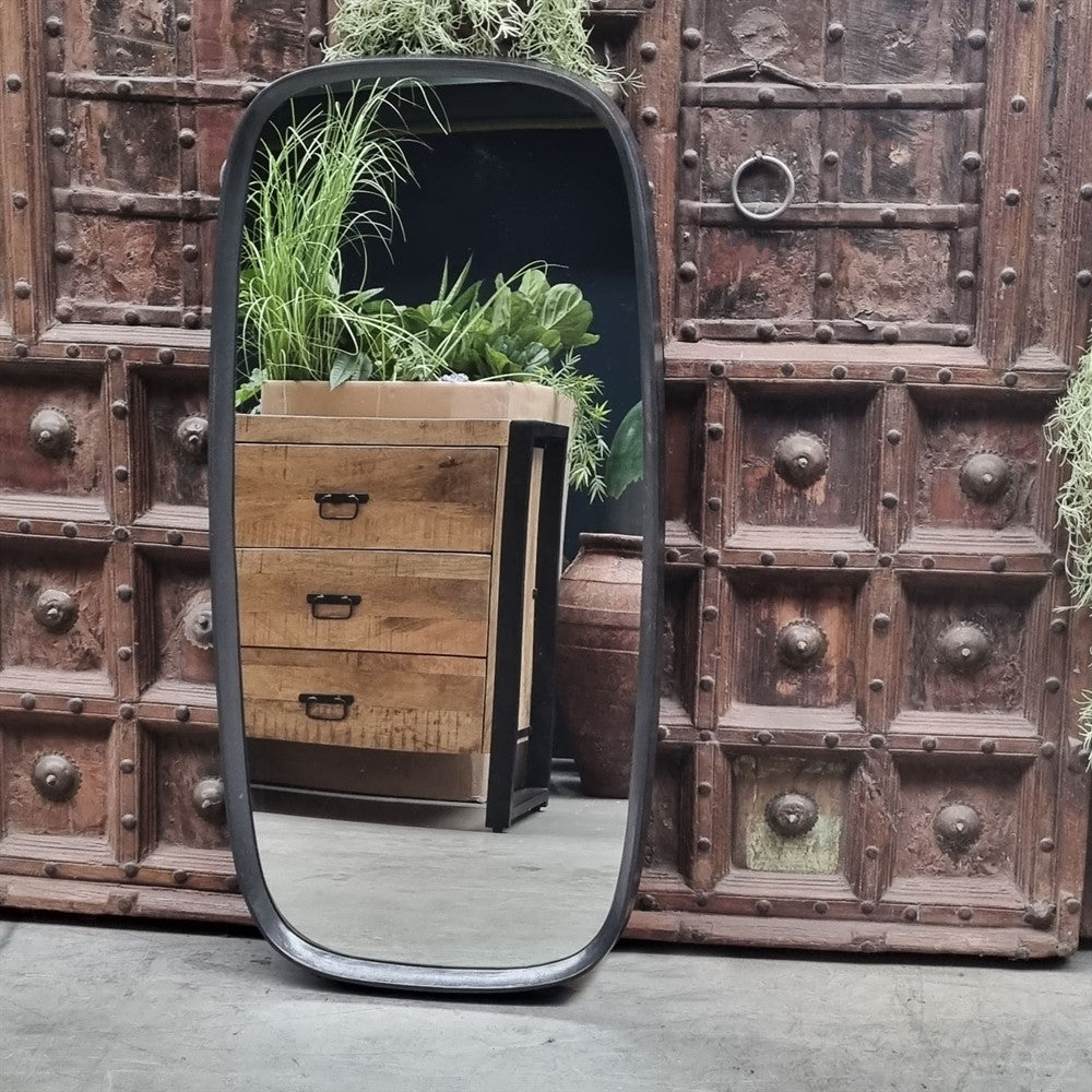 Ganzkörperspiegel 120cm - Dunkelgrau-Ganzkörperspiegel-Benoa-le canapé