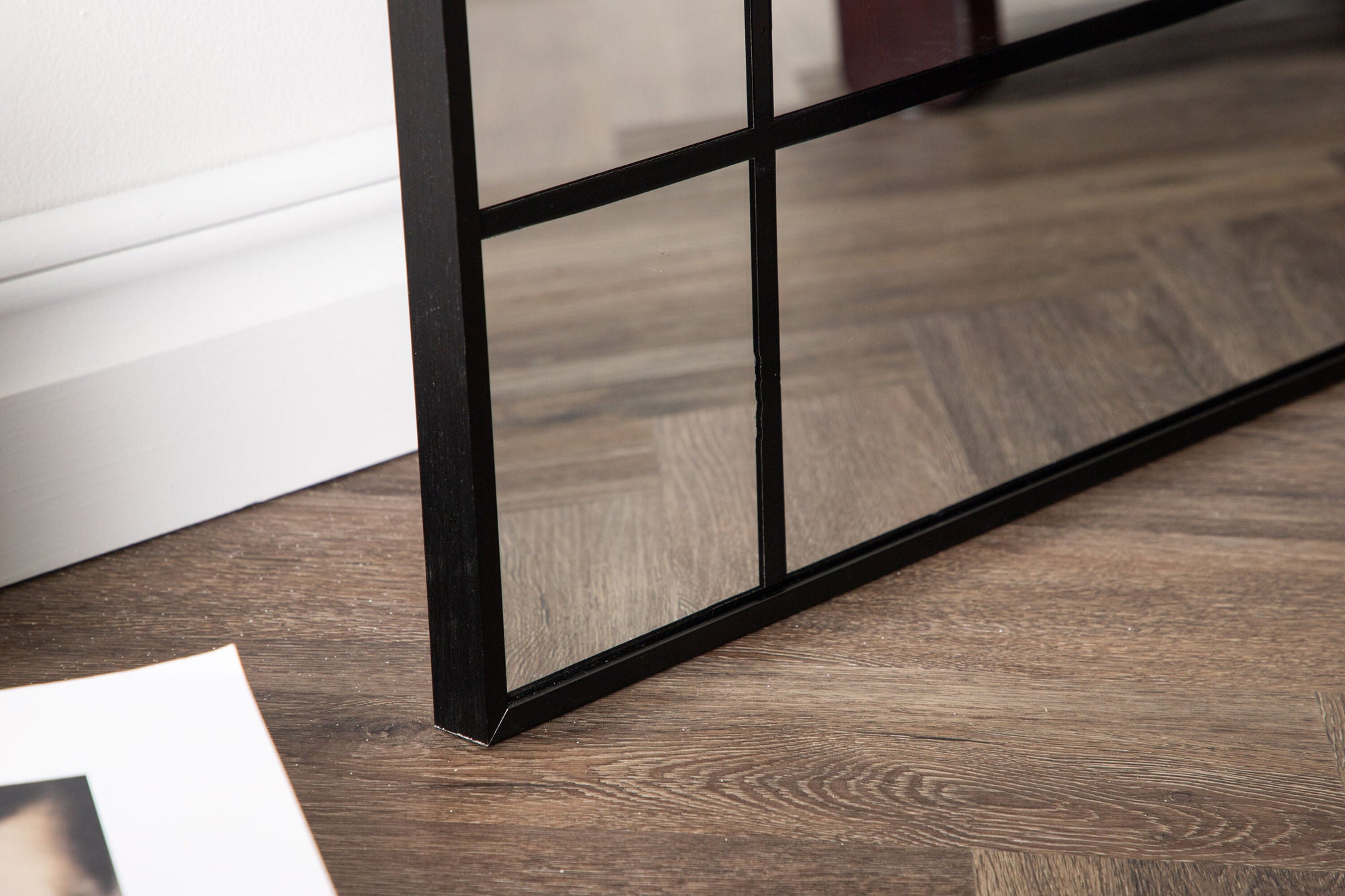 Ganzkörperspiegel Lake 180*90cm - Matt Schwarz-Ganzkörperspiegel-Venture Home-le canapé