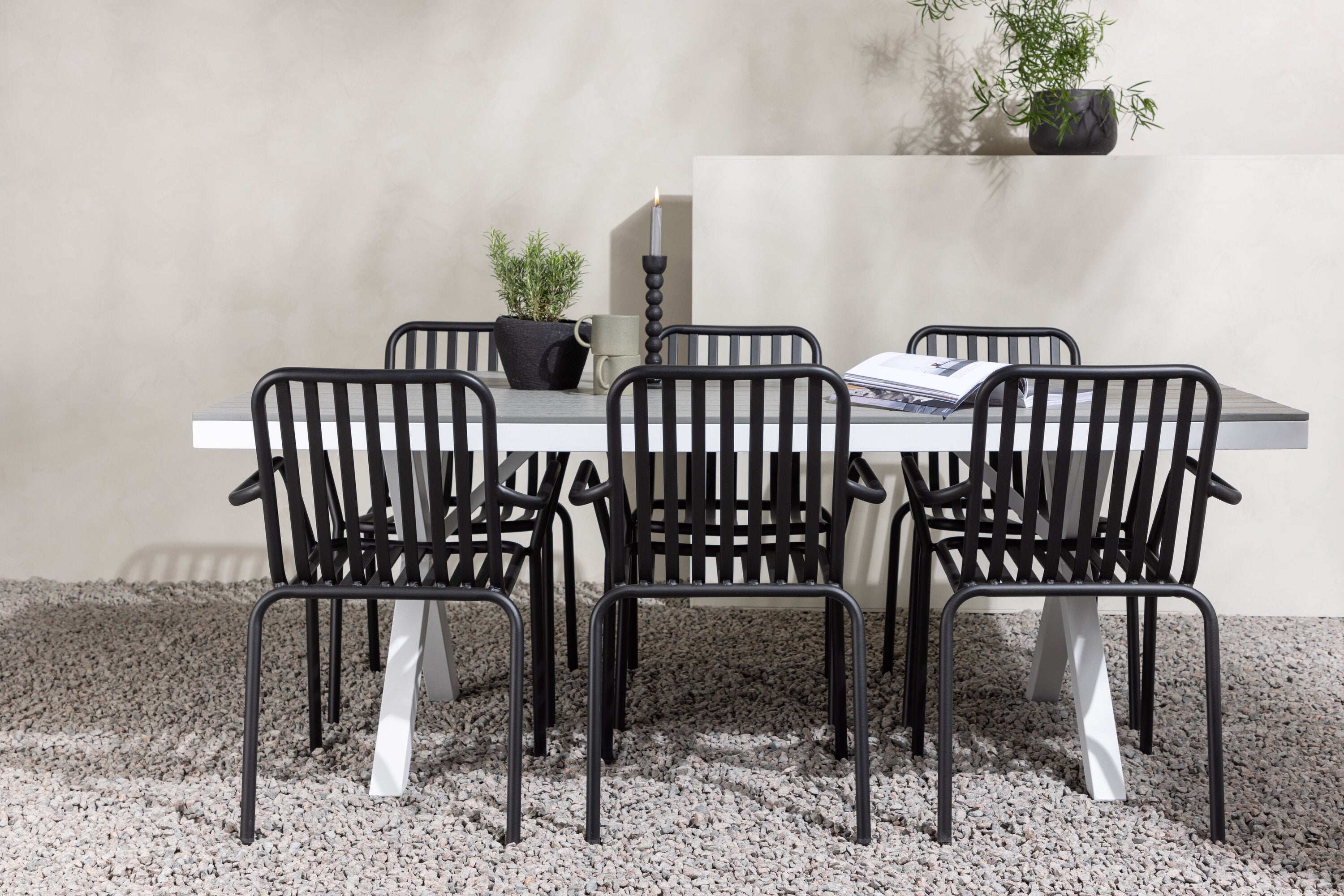 Gartenmöbel Set Garcia & Peking-Loungesets-Venture Home-le canapé