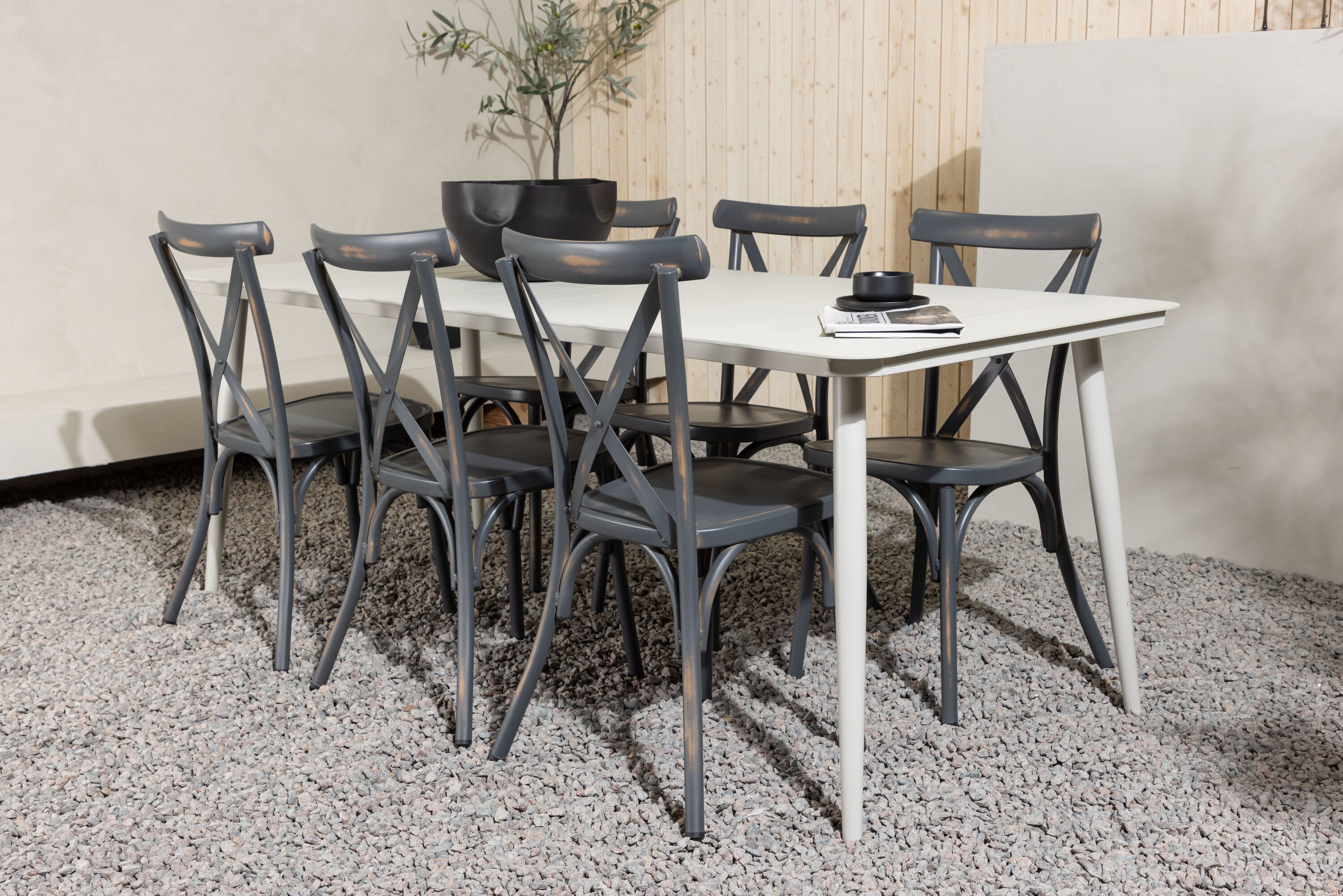 Gartenmöbel Set Lina & Tablas-Loungesets-Venture Home-le canapé