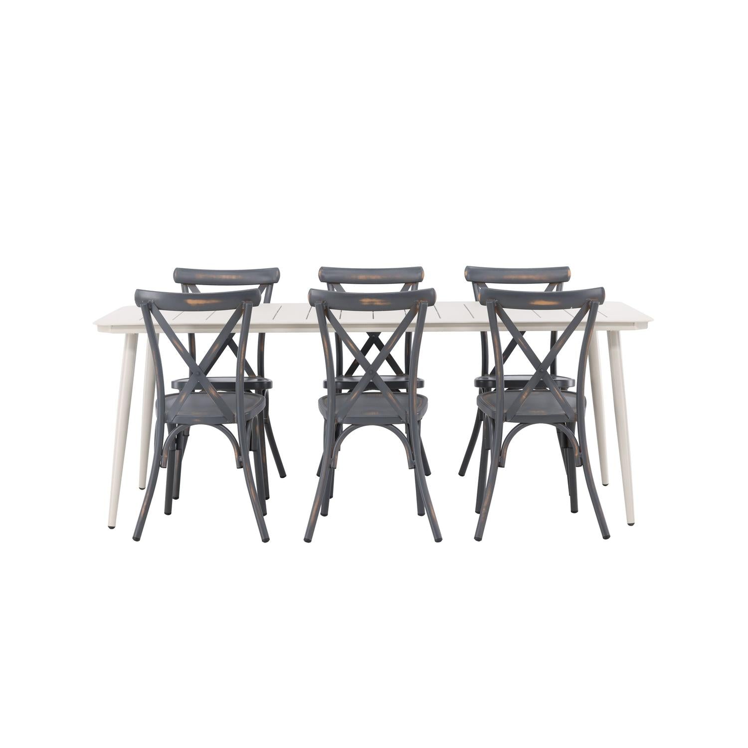 Gartenmöbel Set Lina & Tablas-Loungesets-Venture Home-le canapé