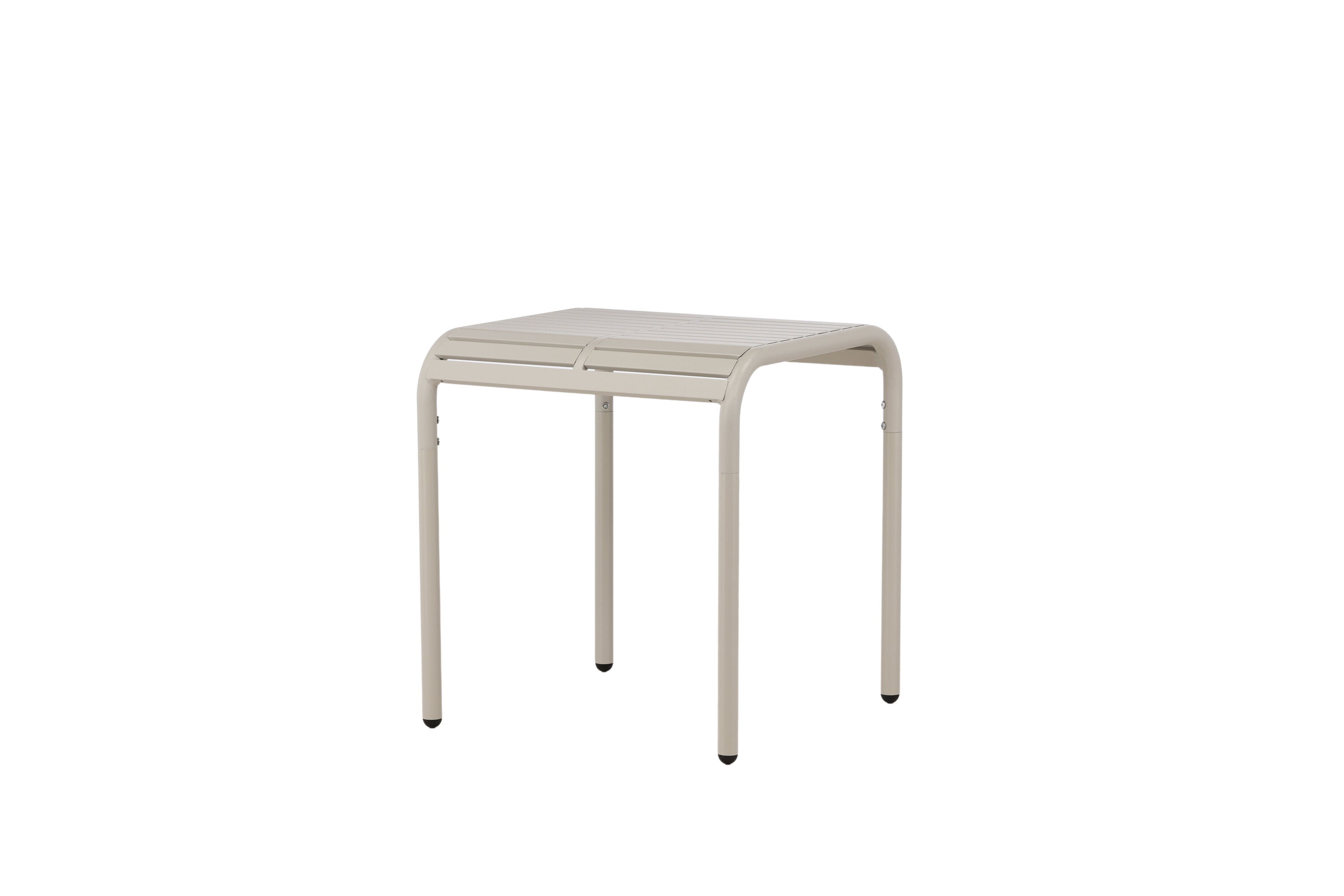 Gartentisch Borneo 70x70cm aus Metall - Beige-Esstische Outdoor-Venture Home-le canapé