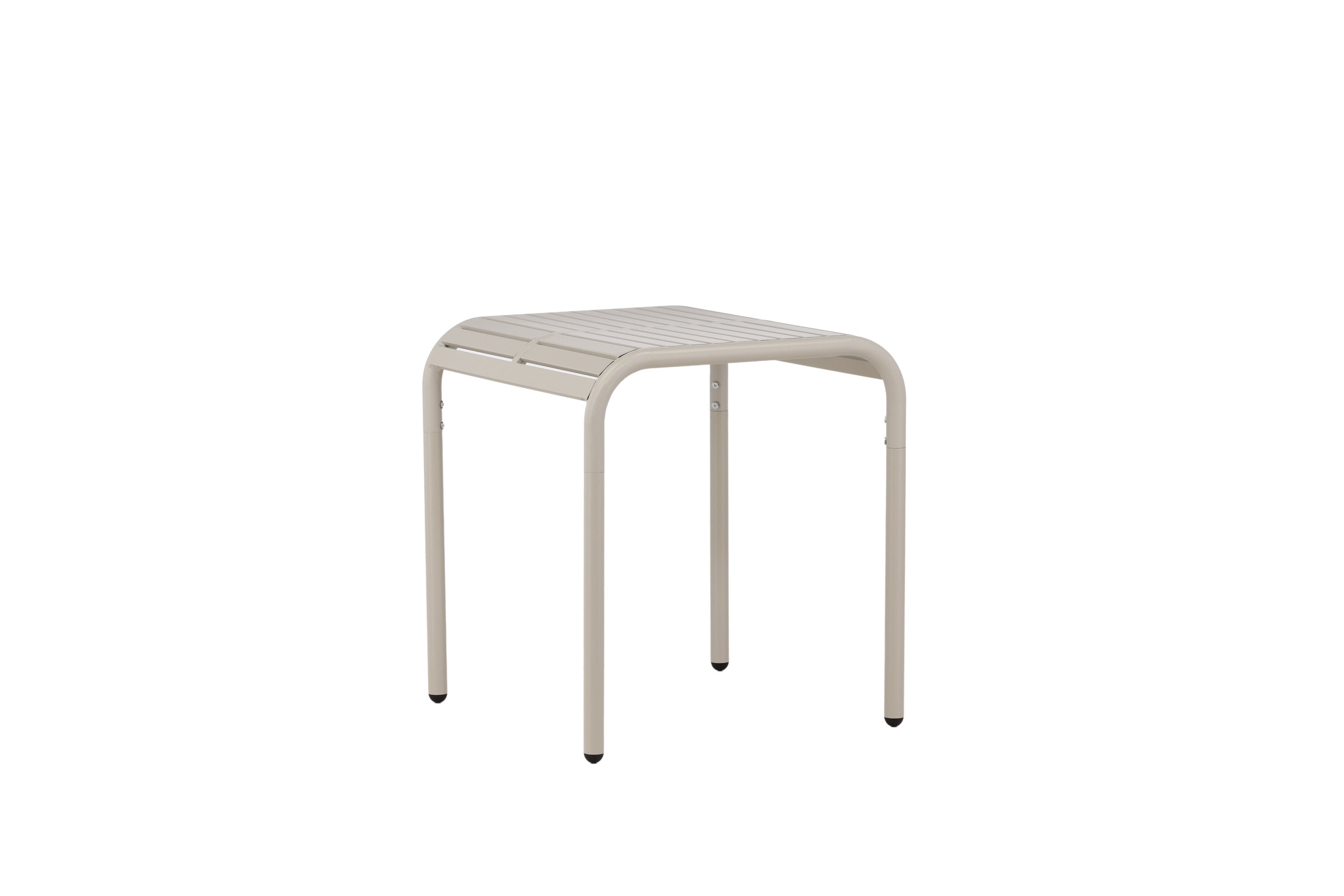 Gartentisch Borneo 70x70cm aus Metall - Beige-Esstische Outdoor-Venture Home-le canapé
