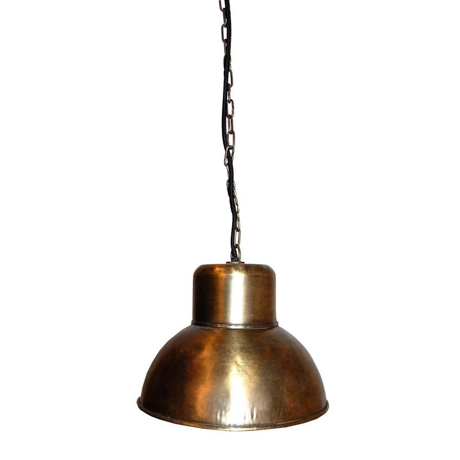 Hängelampe Alma aus Eisen - Antikmessing-Hängelampen-Trademark Living-le canapé