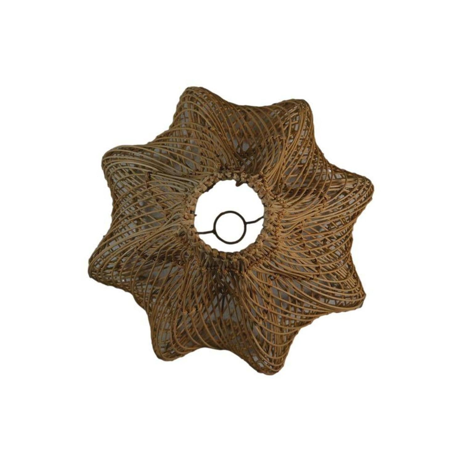 Hängelampe Star 120cm aus Rattan - Natur-Hängelampe-HSM Collection-le canapé