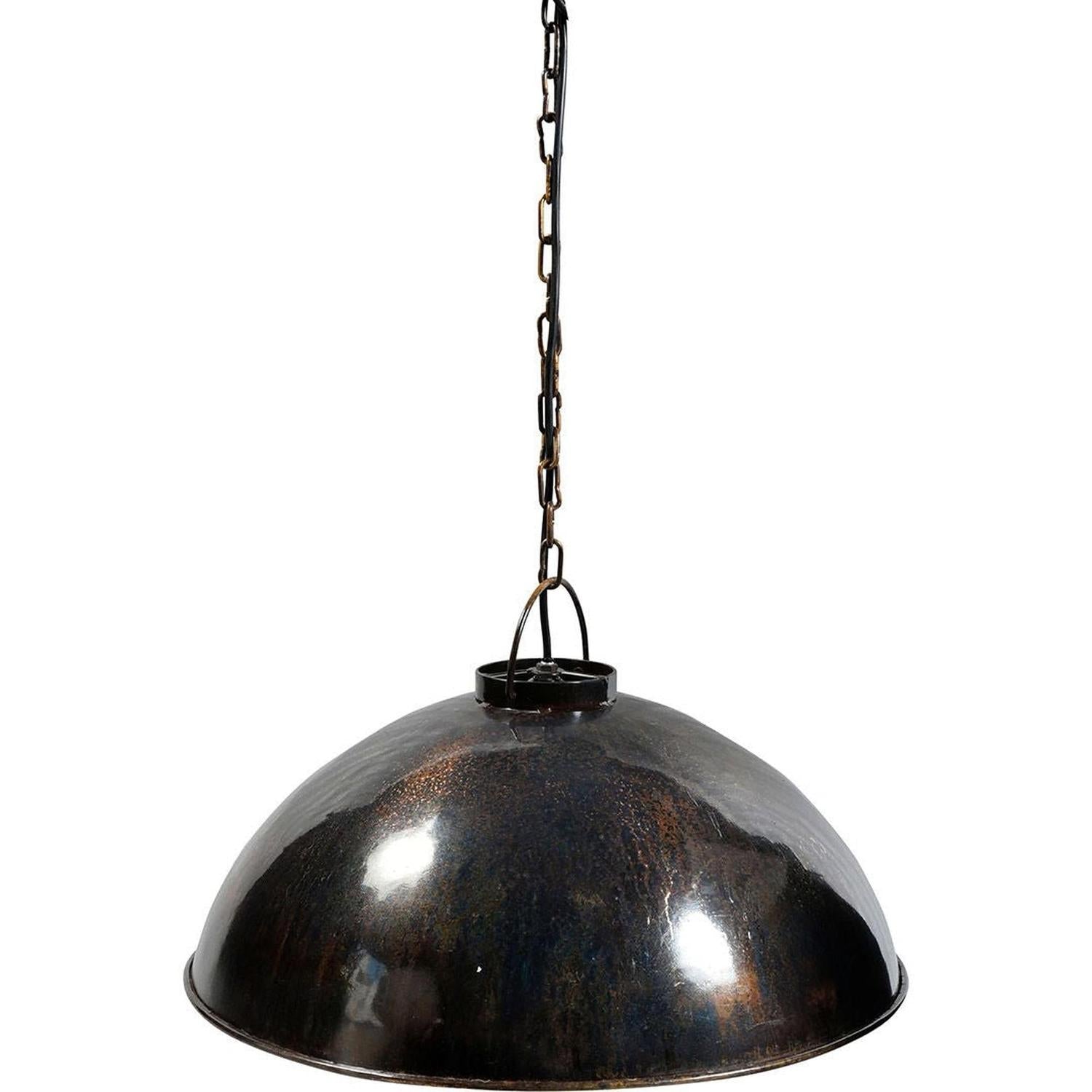 Hängelampe Thormann - Dunkelblau marmoriert-Hängelampen-Trademark Living-le canapé