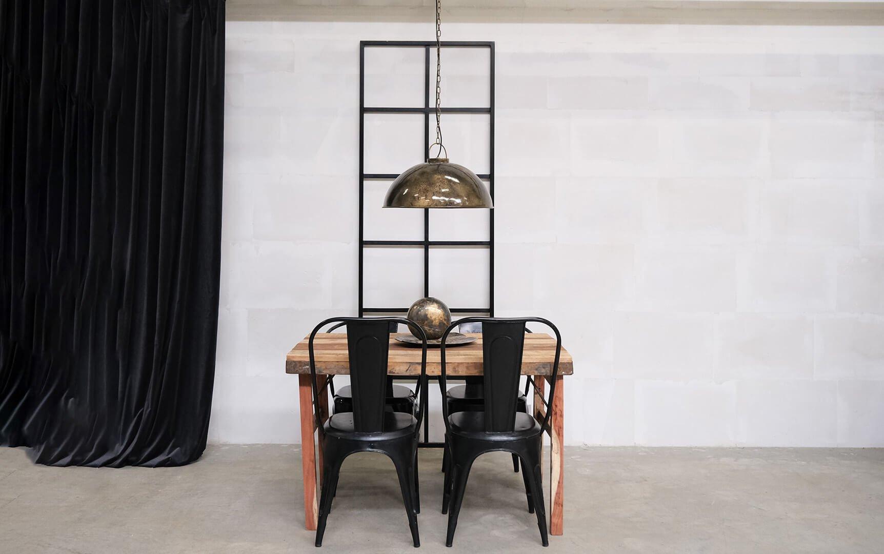 Hängelampe Thormann - Metallmarmoriert-Hängelampe-Trademark Living-le canapé