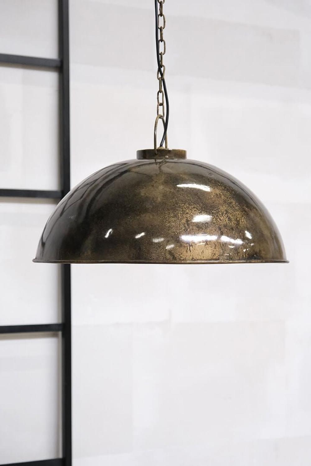 Hängelampe Thormann - Metallmarmoriert-Hängelampen-Trademark Living-le canapé