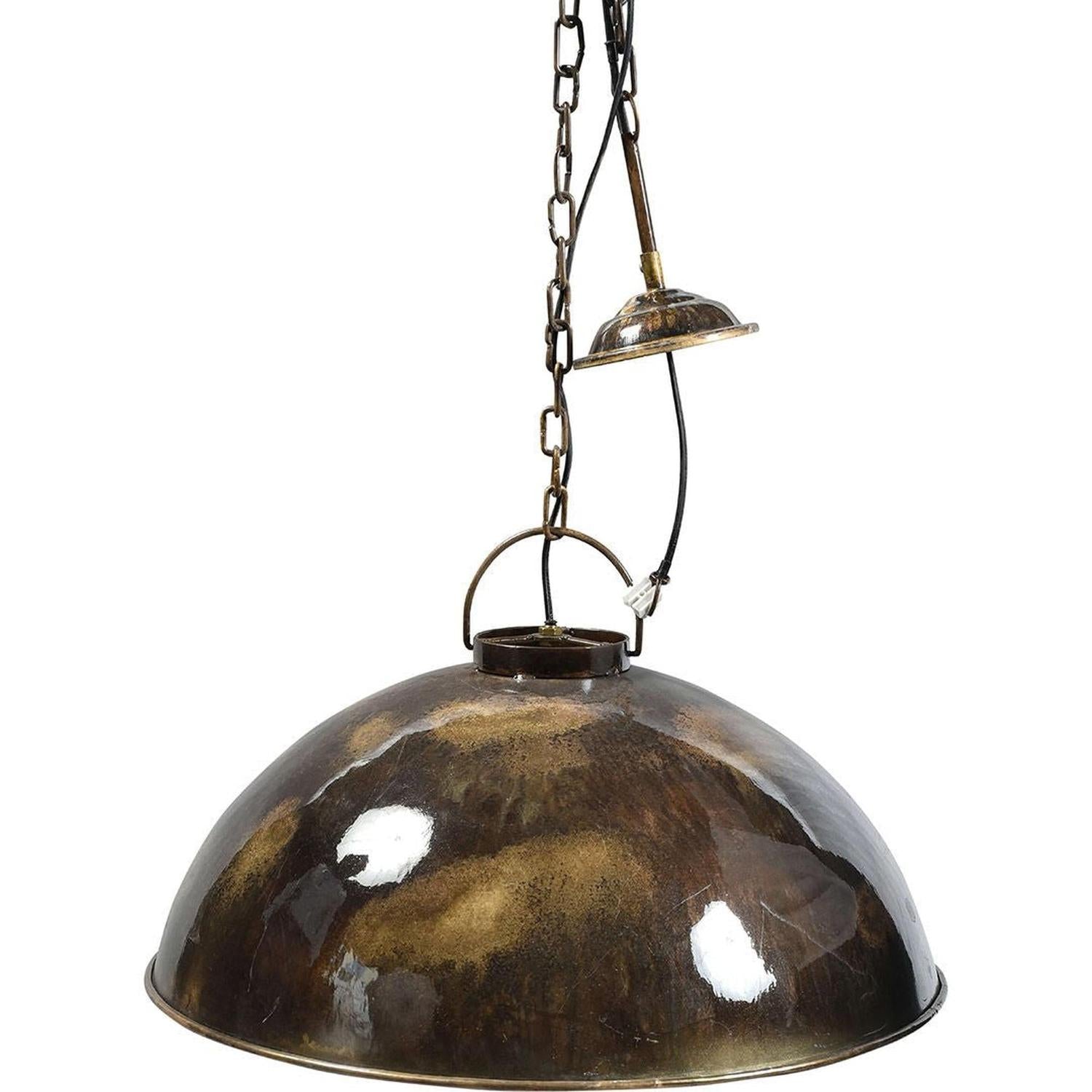Hängelampe Thormann - Metallmarmoriert-Hängelampen-Trademark Living-le canapé