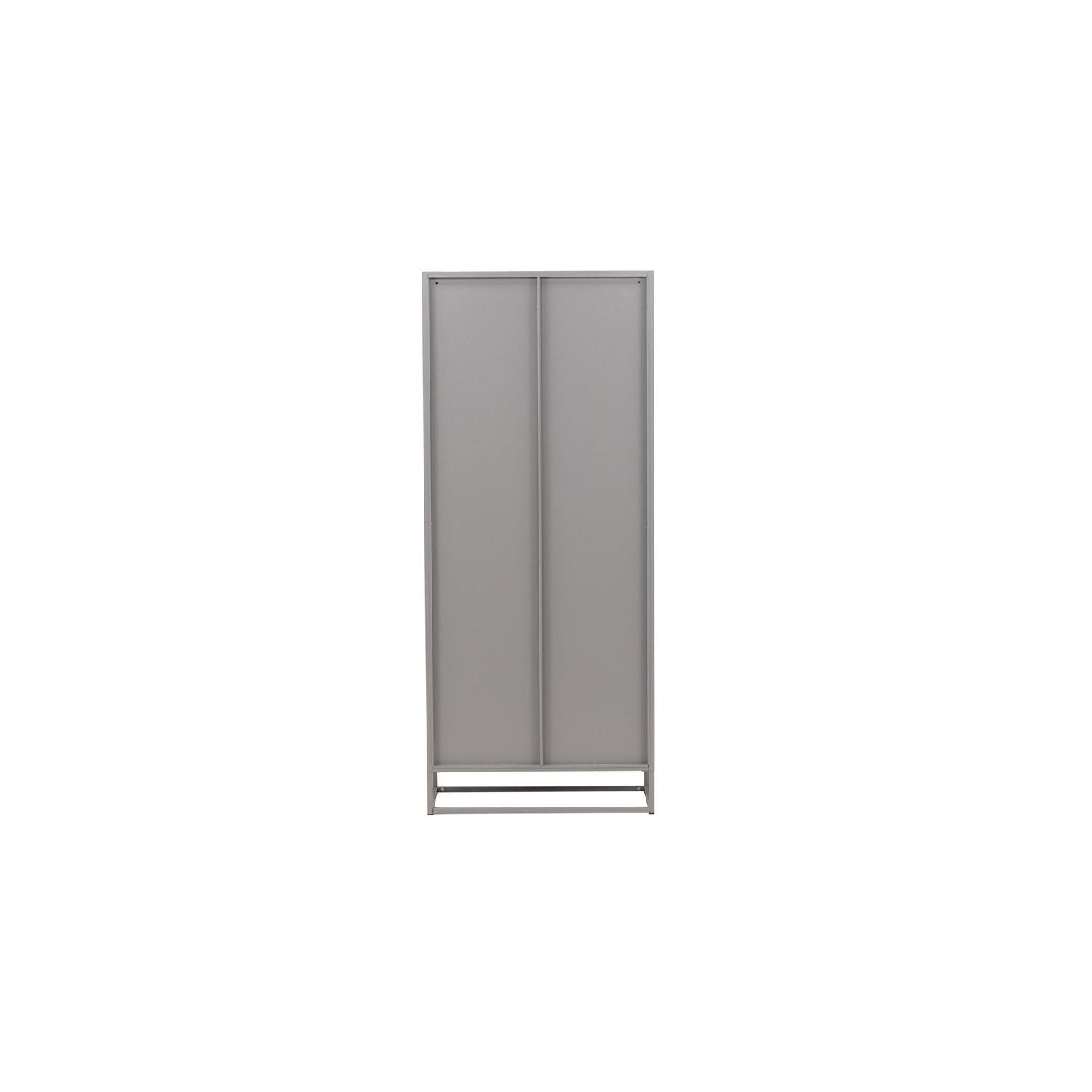 Highboard Bakal - Hellgrau-Highboards-Venture Home-le canapé