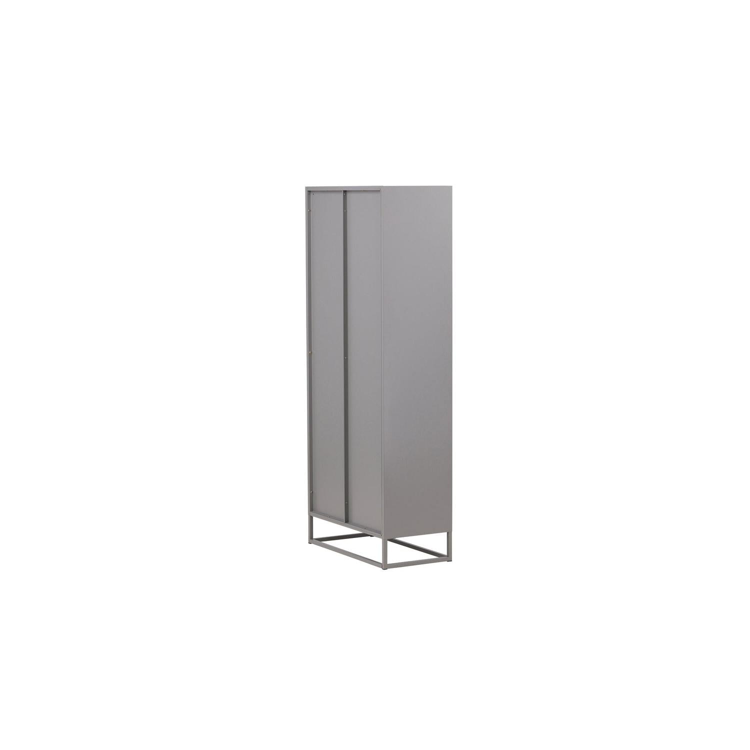 Highboard Bakal - Hellgrau-Highboards-Venture Home-le canapé