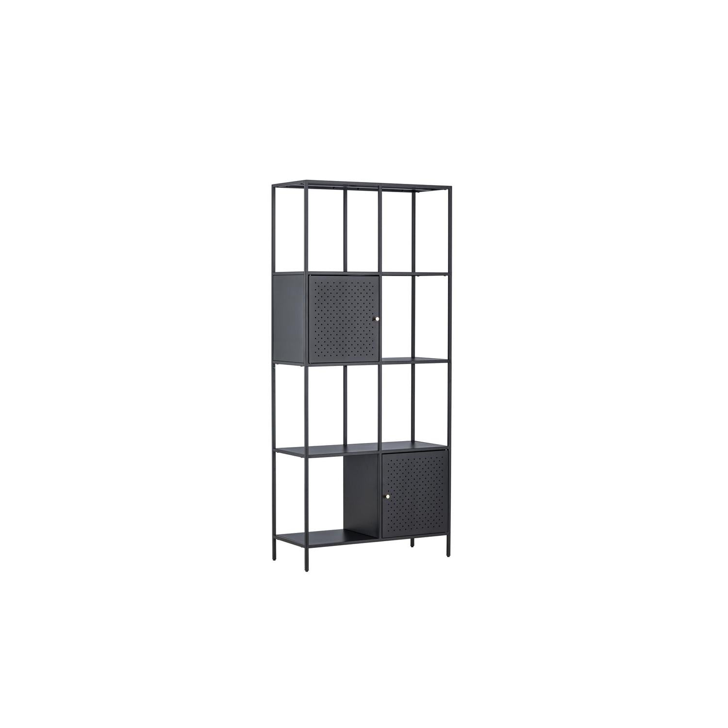 Highboard Porto Seguro 180cm - Schwarz-Highboards-Venture Home-le canapé